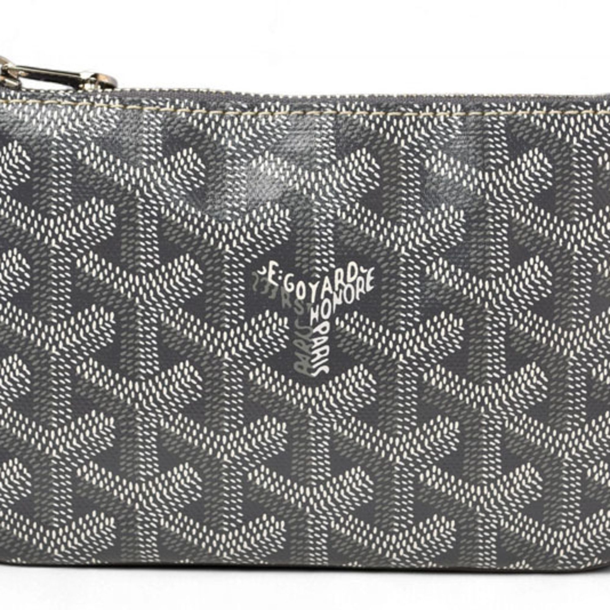 Coated Canvas Leather Pouch (Pre-Owned) - Goyard - Modalova