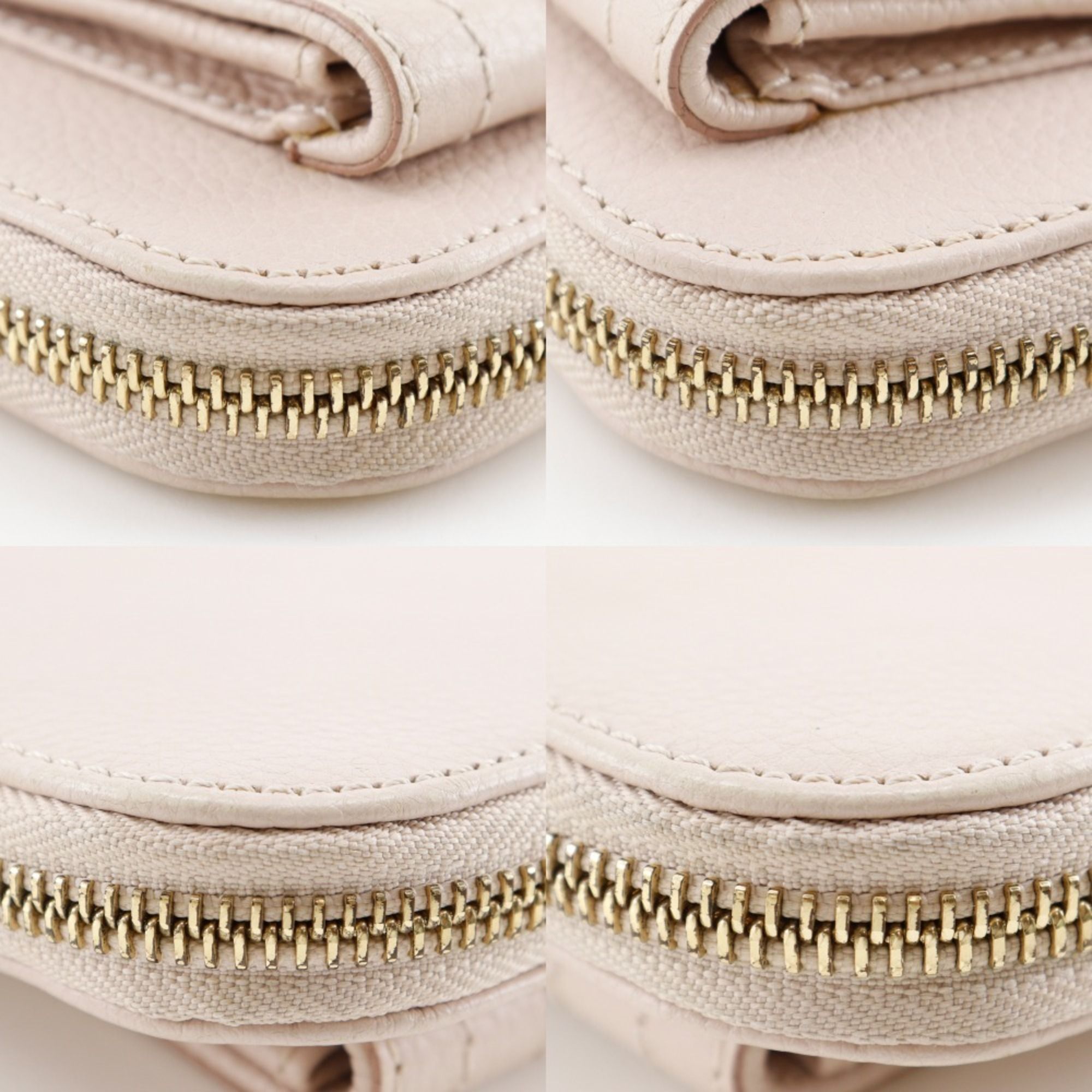 Leather Long Wallet (Bi-Fold) (Pre-Owned) - Chloé - Modalova