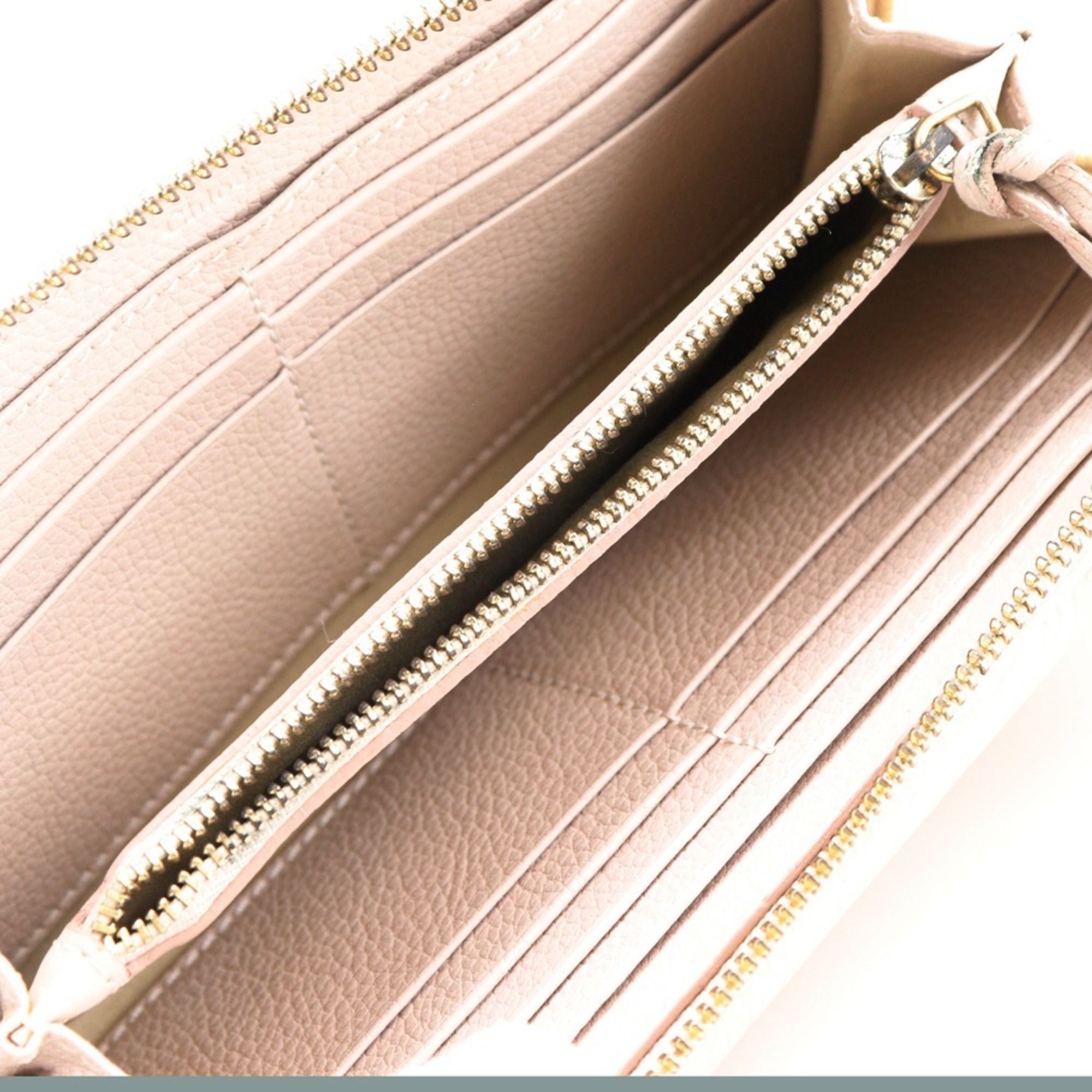 Leather Long Wallet (Bi-Fold) (Pre-Owned) - Chloé - Modalova