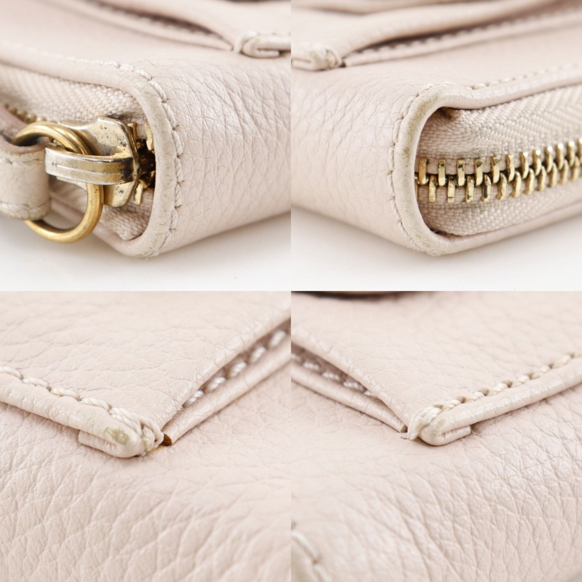 Leather Long Wallet (Bi-Fold) (Pre-Owned) - Chloé - Modalova
