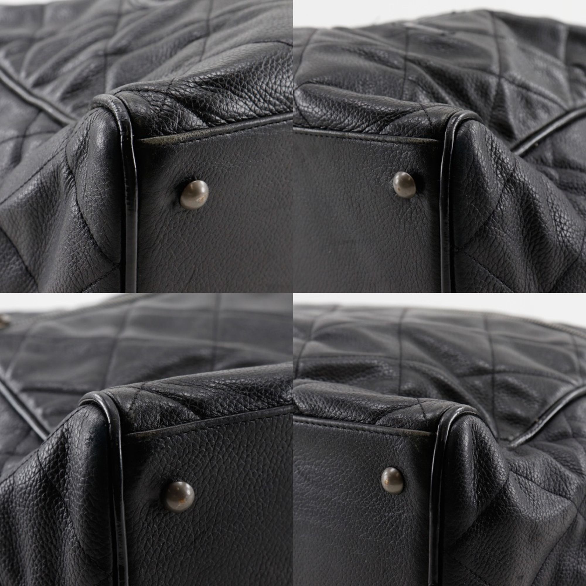 Leather Boston Bag (Pre-Owned) - Chanel - Modalova