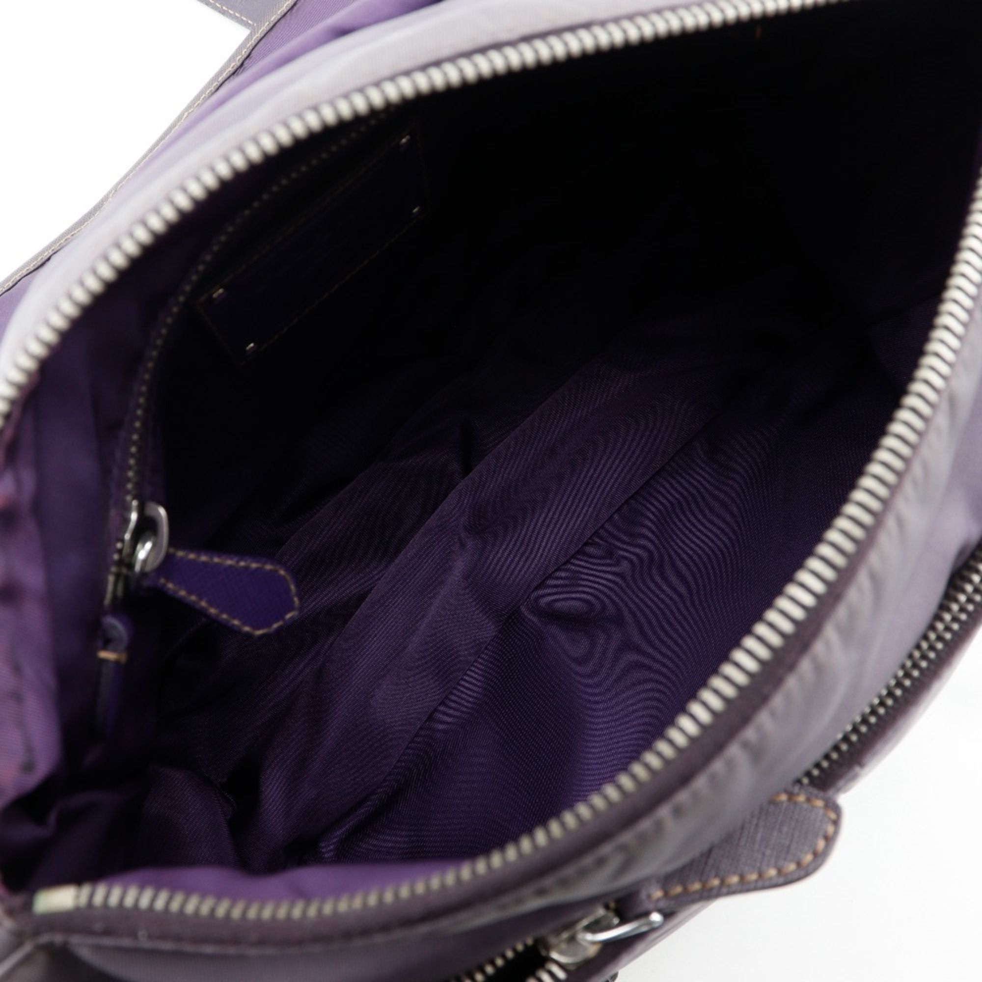 Nylon Leather Shoulder Bag (Pre-Owned) - Prada - Modalova