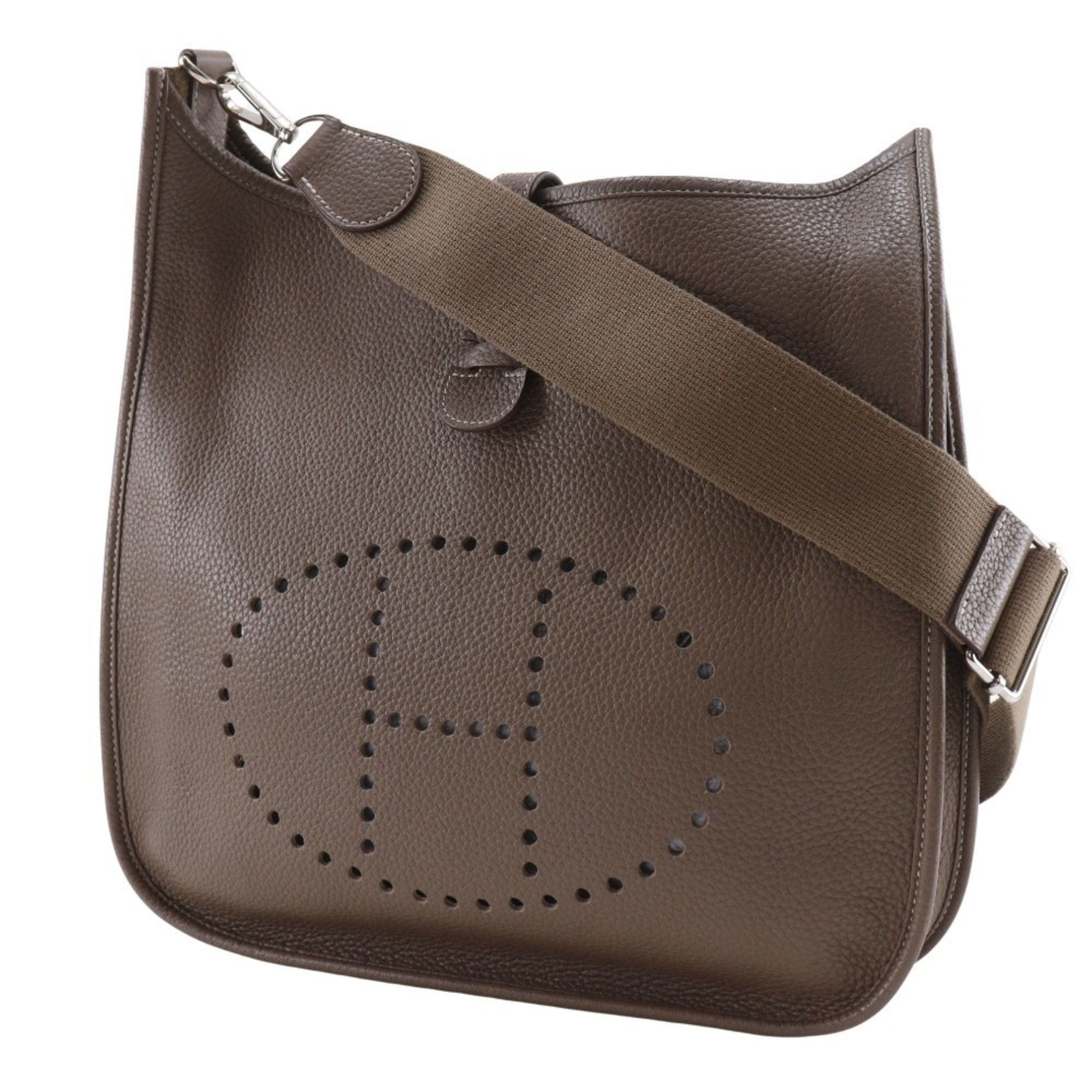 Taurillon Clemence Leather Shoulder Bag (Pre-Owned) - Hermes - Modalova