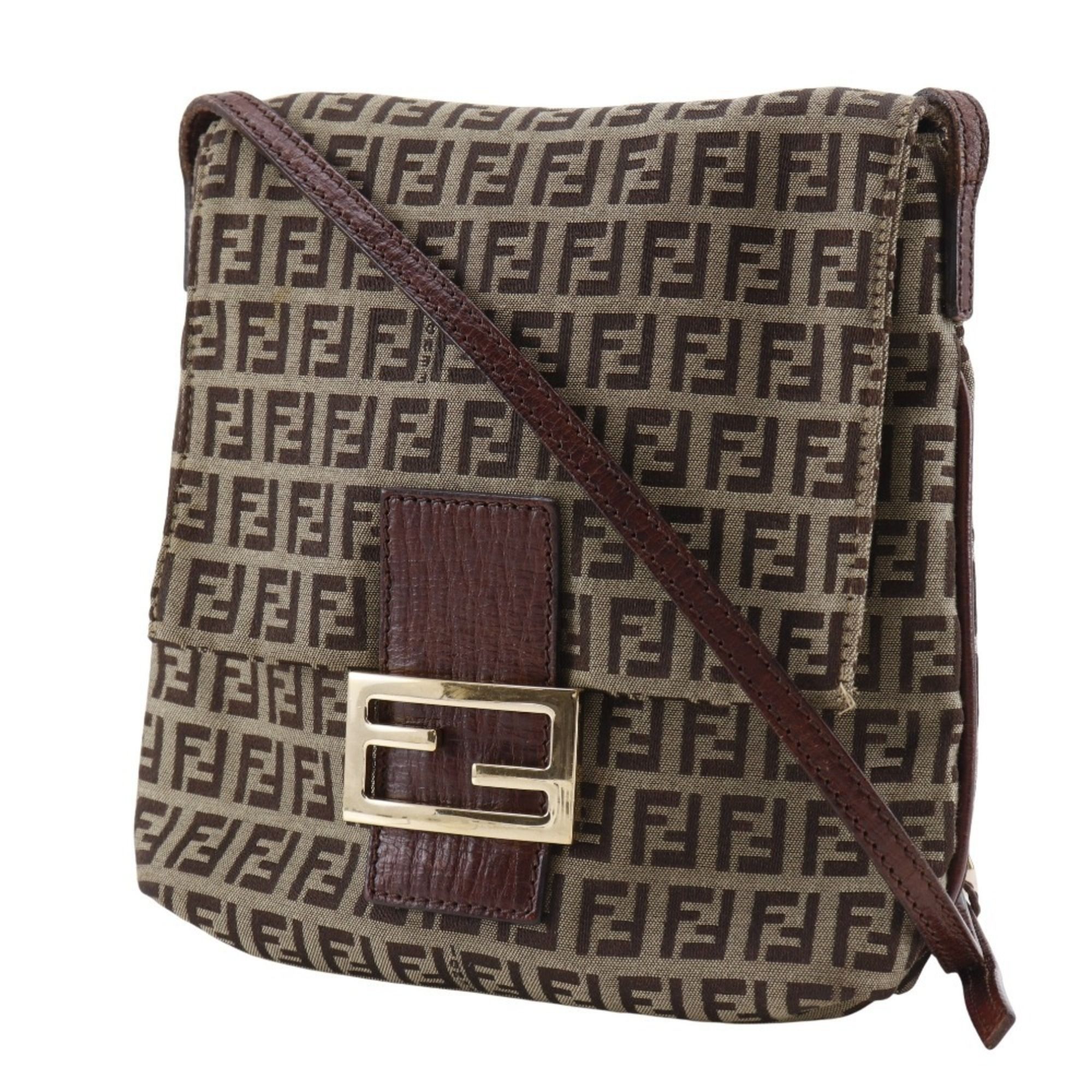 Nylon Canvas Shoulder Bag (Pre-Owned) - Fendi - Modalova