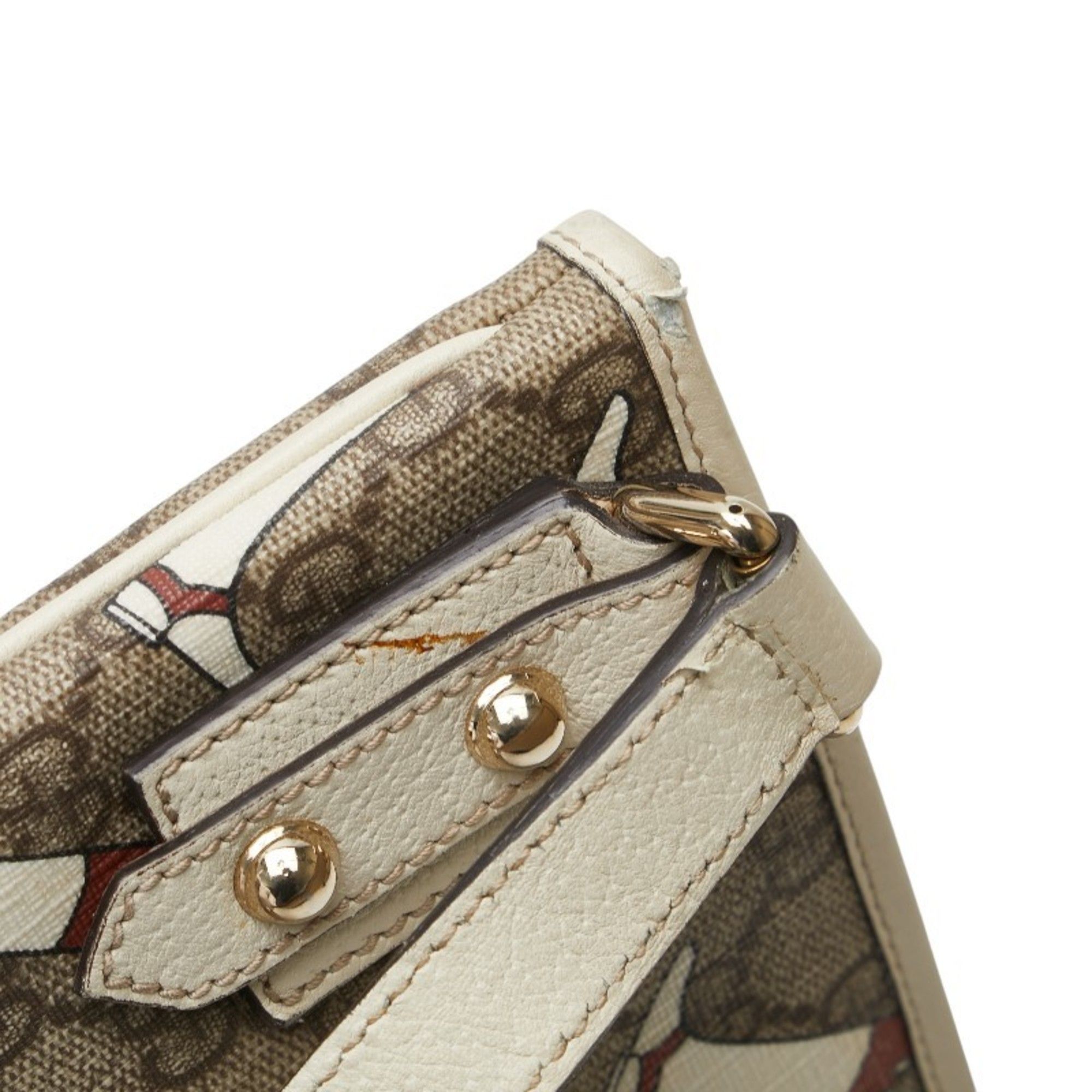 Pvc Leather Shoulder Bag (Pre-Owned) - Gucci - Modalova