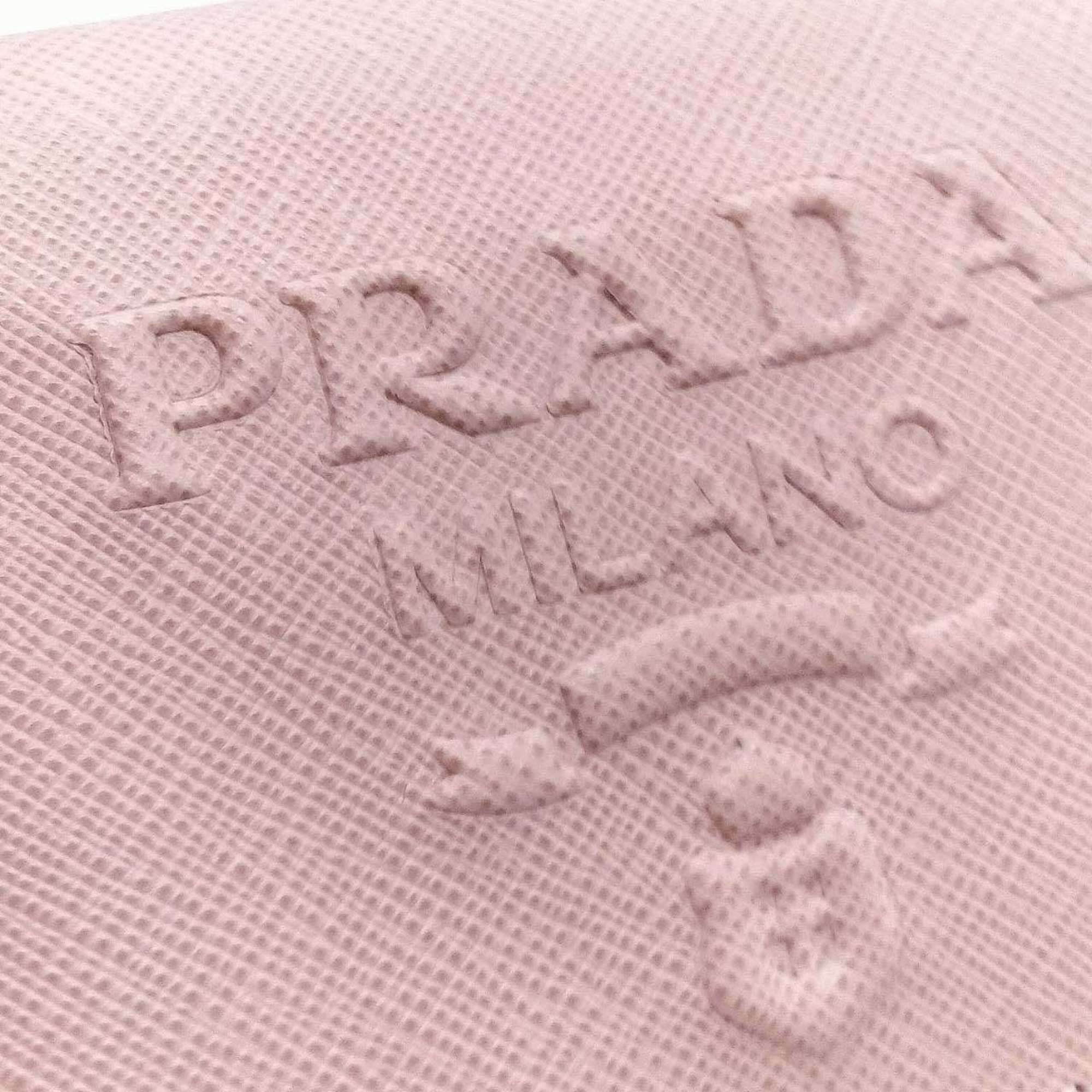 Saffiano Embossed Wallet (Bi-Fold) (Pre-Owned) - Prada - Modalova