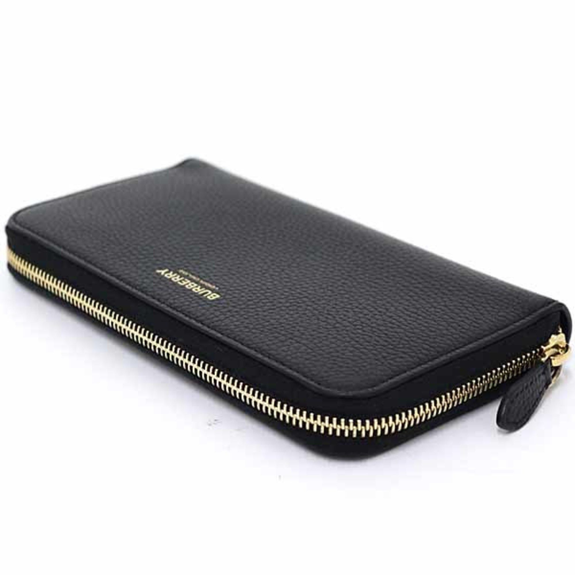 Leather Long Wallet (Bi-Fold) (Pre-Owned) - Burberry - Modalova