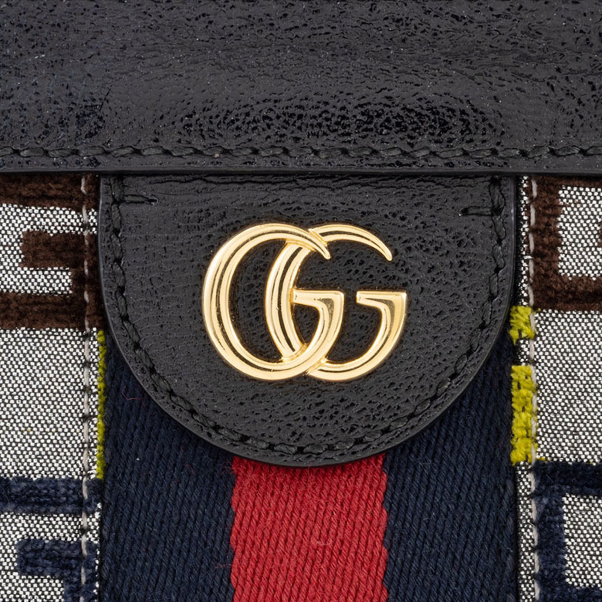 Canvas Leather Shoulder Bag (Pre-Owned) - Gucci - Modalova