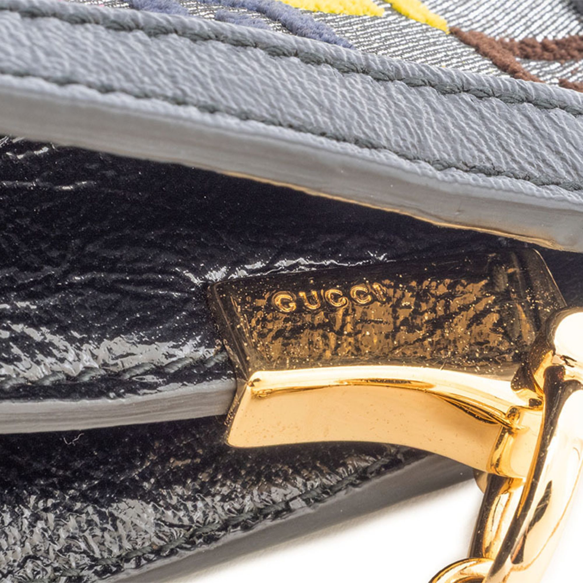 Canvas Leather Shoulder Bag (Pre-Owned) - Gucci - Modalova