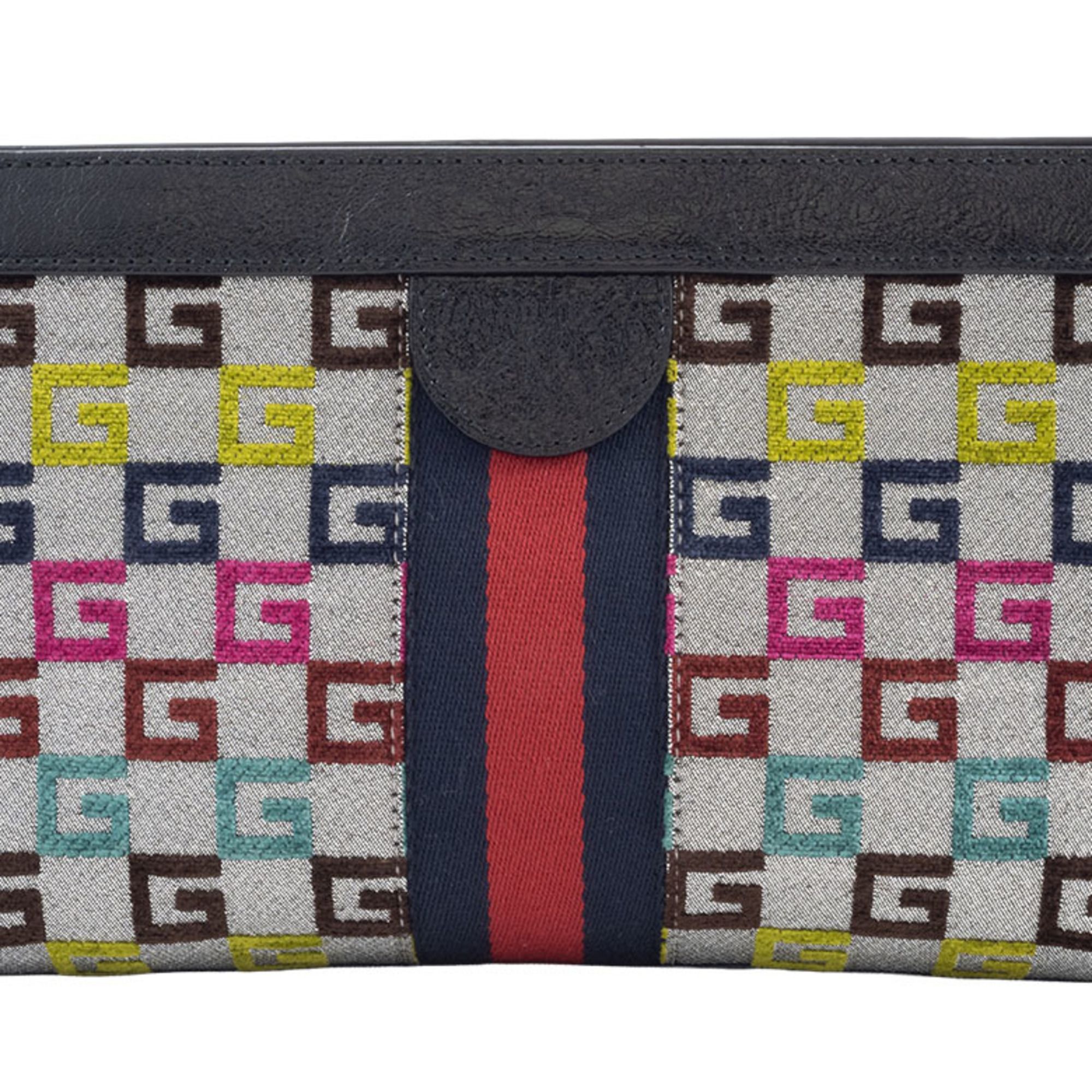 Canvas Leather Shoulder Bag (Pre-Owned) - Gucci - Modalova