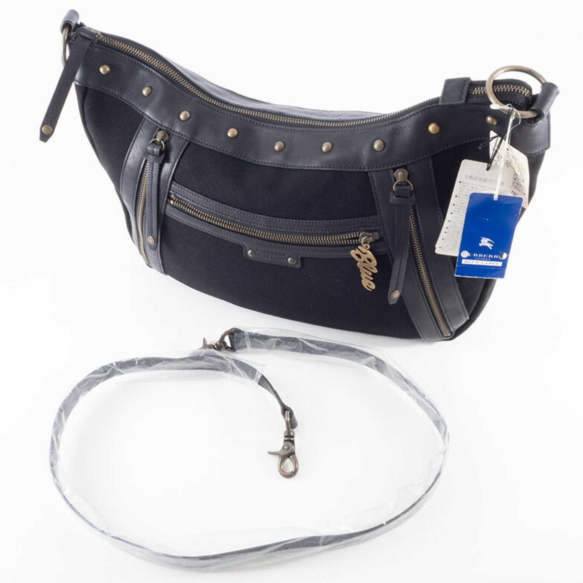 Canvas Leather Shoulder Bag (Pre-Owned) - Burberry - Modalova