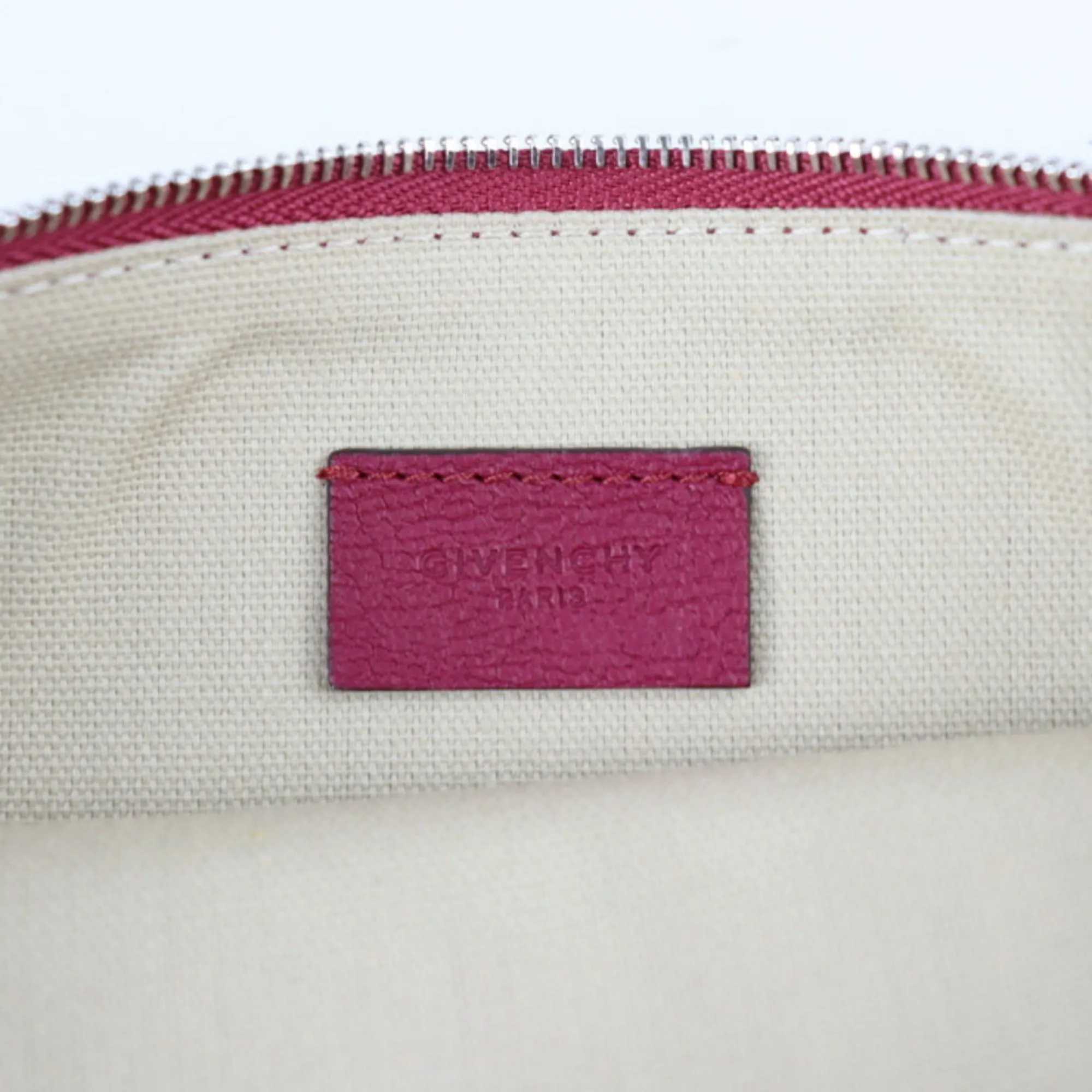 Leather Clutch Bag Handbag Pouch (Pre-Owned) - Givenchy - Modalova