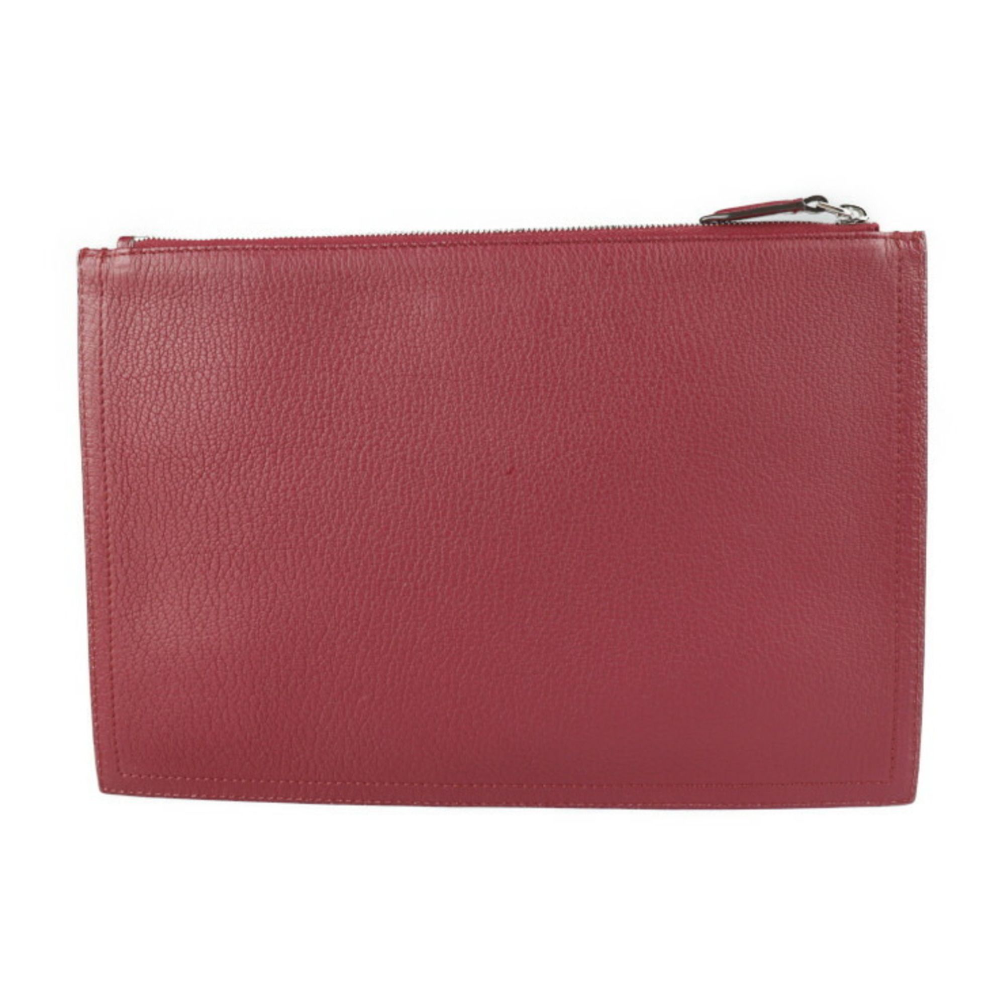 Leather Clutch Bag Handbag Pouch (Pre-Owned) - Givenchy - Modalova