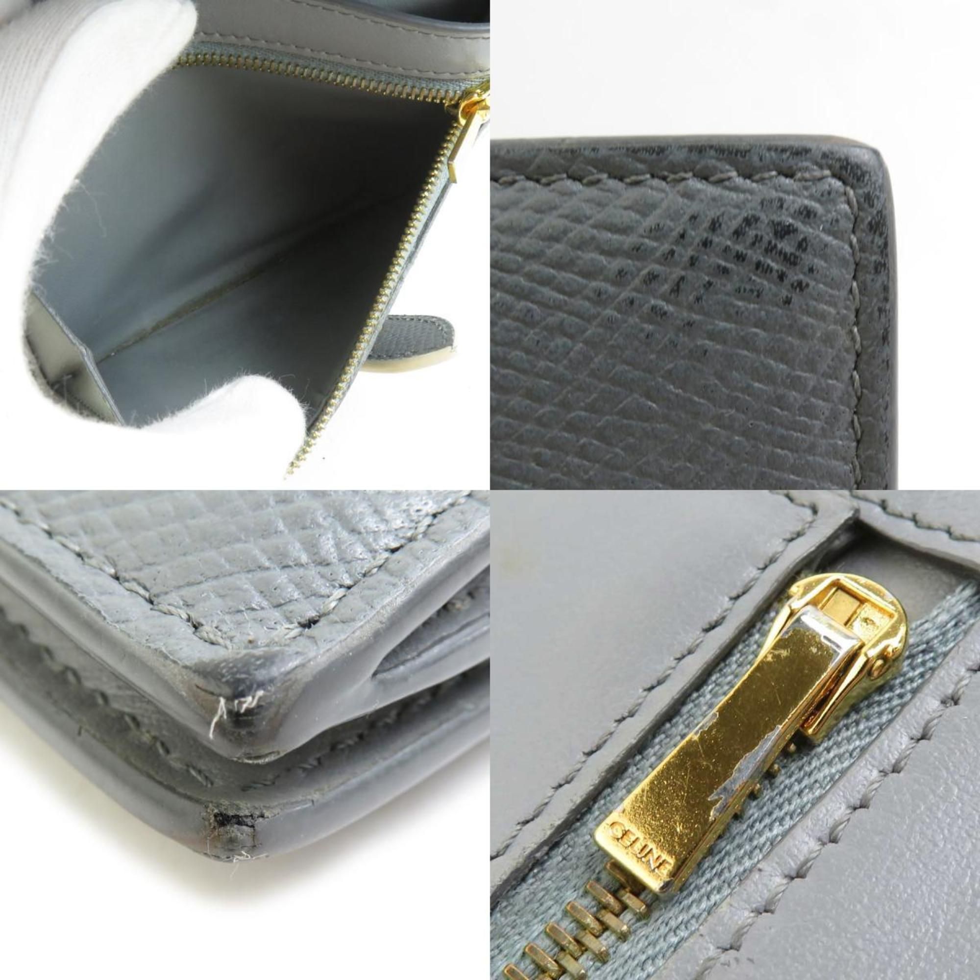 Leather Wallet (Bi-Fold) (Pre-Owned) - Celine - Modalova