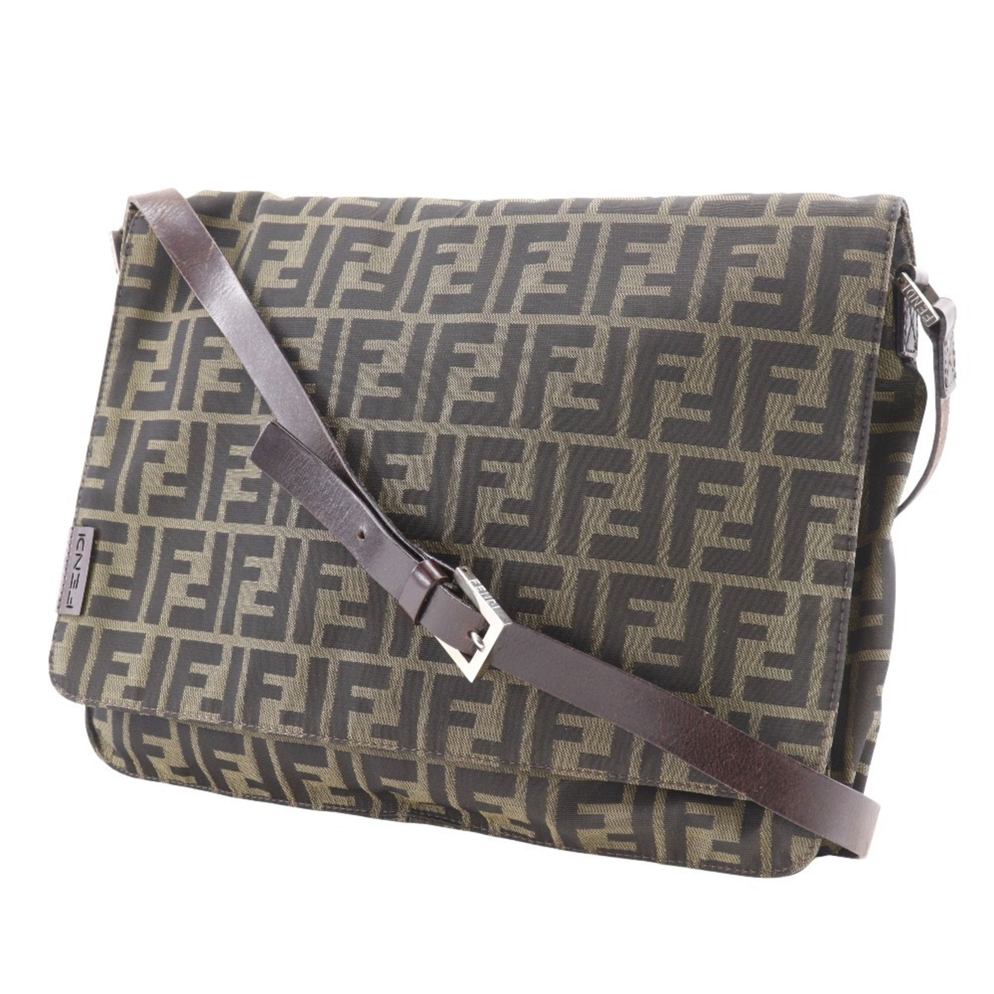 Nylon Canvas Shoulder Bag (Pre-Owned) - Fendi - Modalova