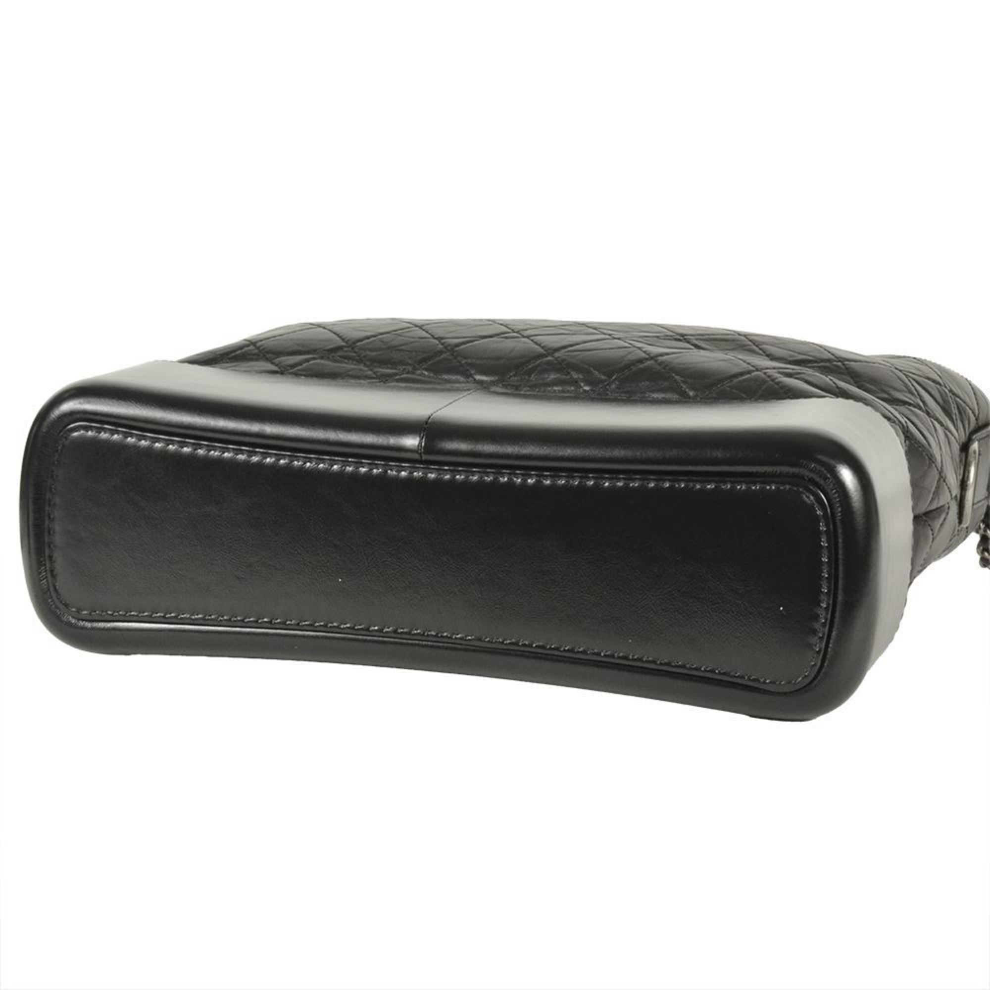 Gabriel Leather Shoulder Bag (Pre-Owned) - Chanel - Modalova