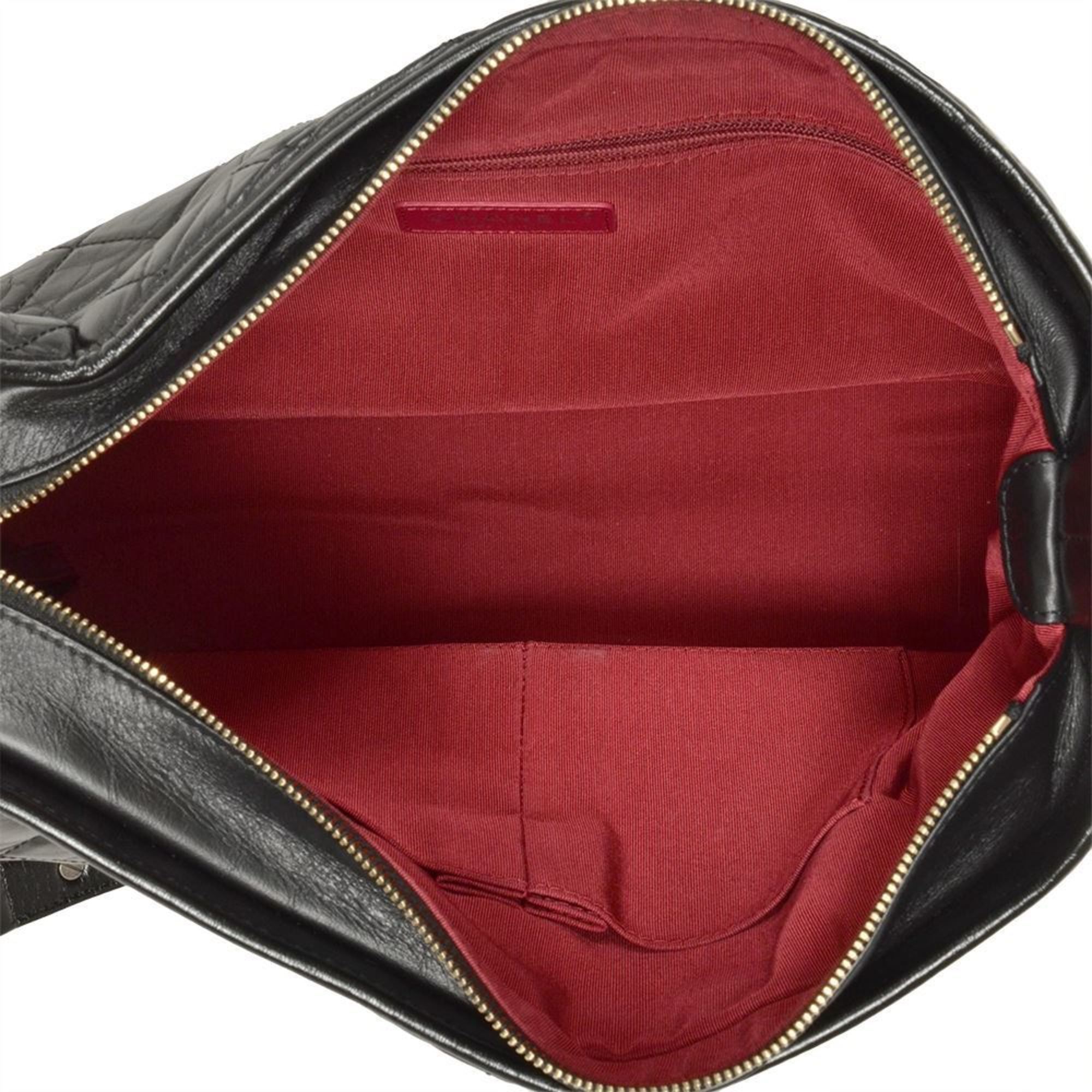 Gabriel Leather Shoulder Bag (Pre-Owned) - Chanel - Modalova