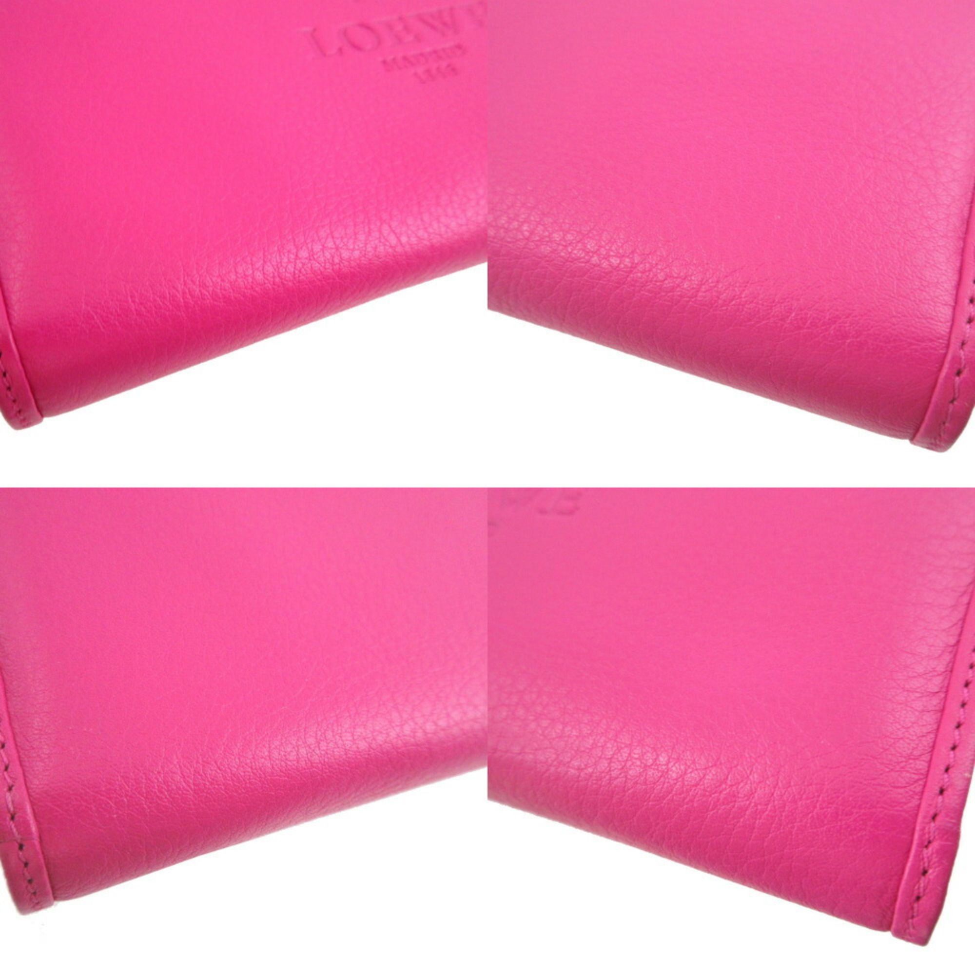 Leather Long Wallet (Bi-Fold) (Pre-Owned) - Loewe - Modalova