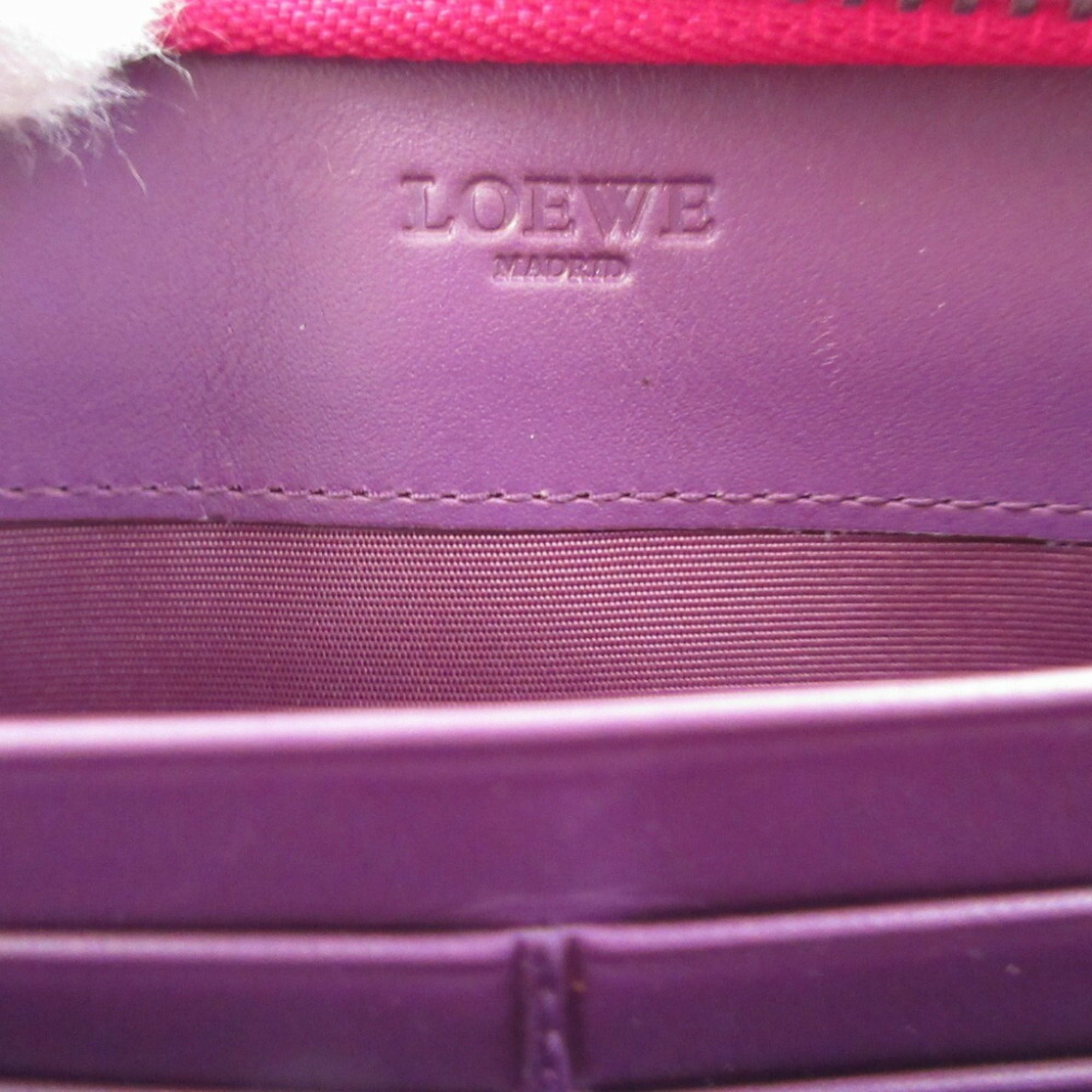 Leather Long Wallet (Bi-Fold) (Pre-Owned) - Loewe - Modalova