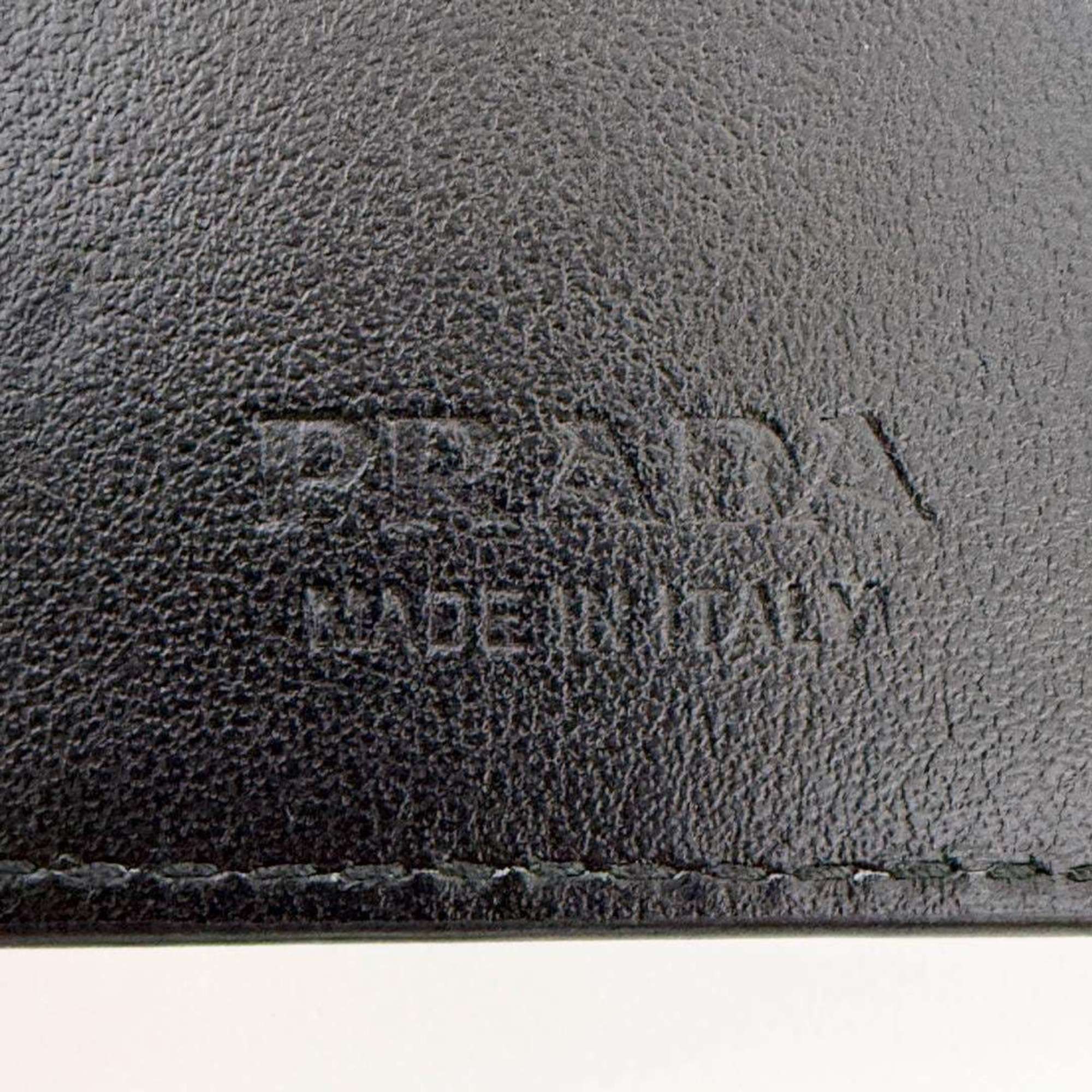 Leather Wallet (Bi-Fold) (Pre-Owned) - Prada - Modalova