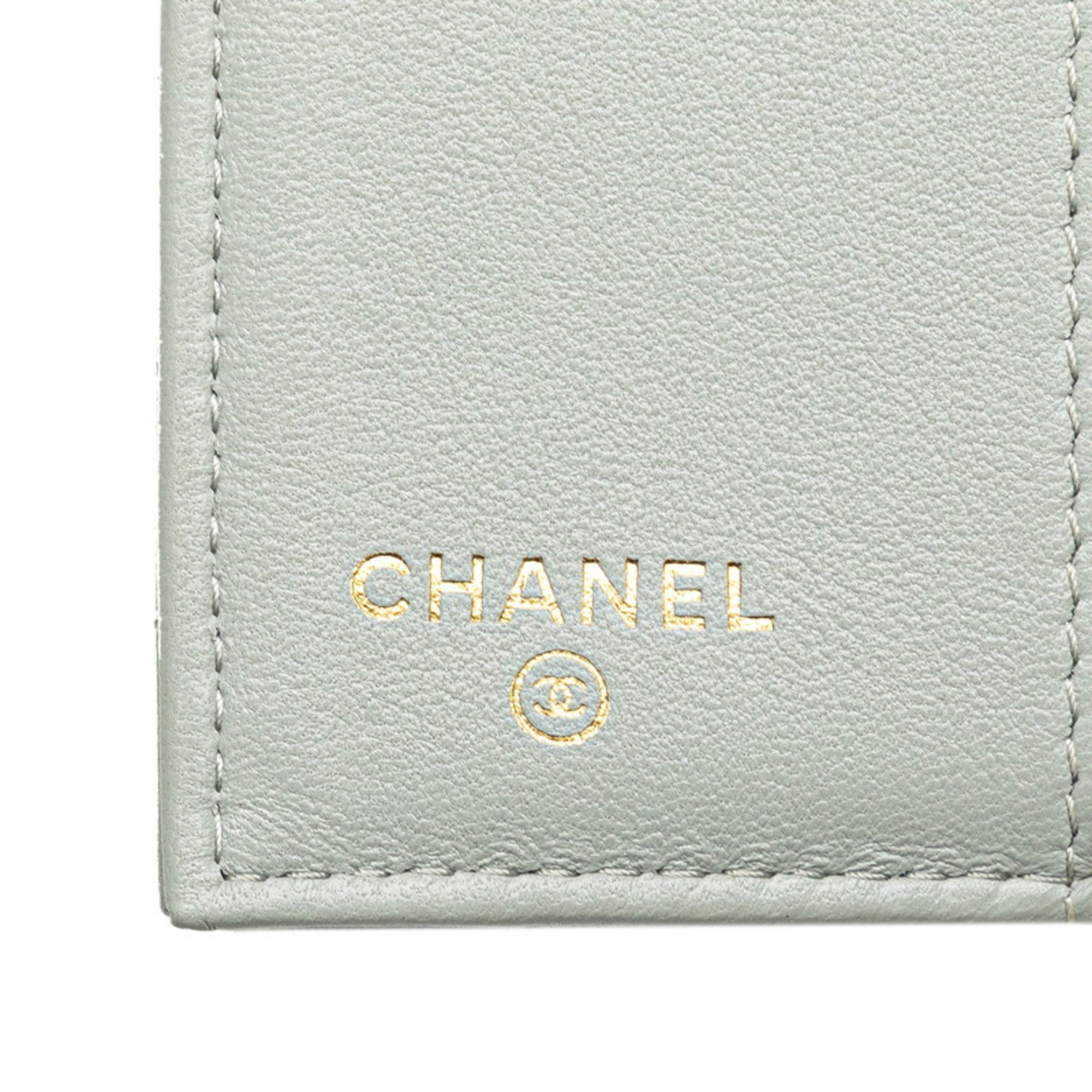 Leather Wallet (Tri-Fold) (Pre-Owned) - Chanel - Modalova