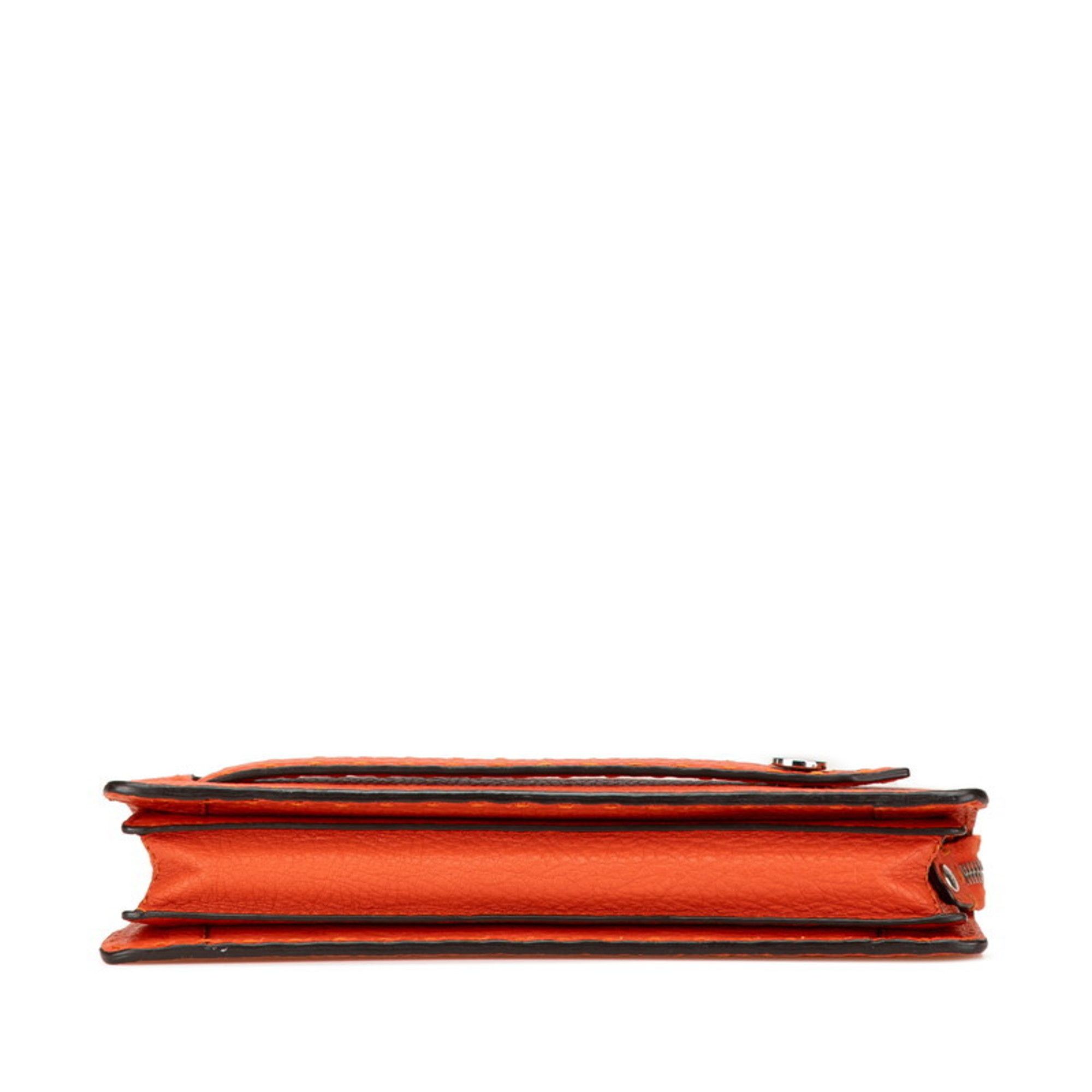 Leather Clutch Bag (Pre-Owned) - Fendi - Modalova