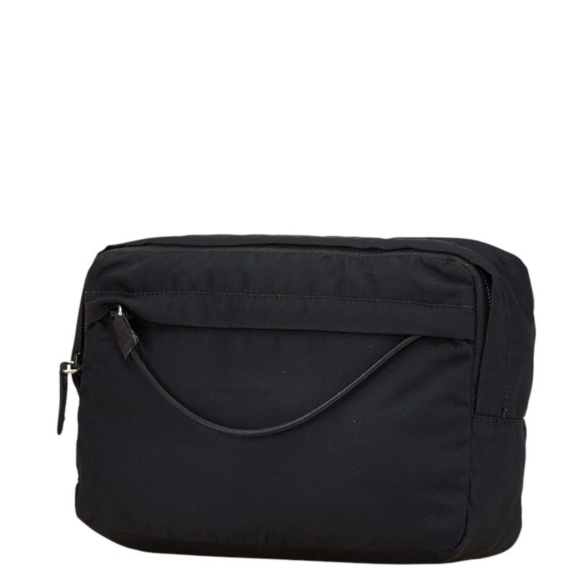 Prada Black Nylon Pouch (Pre-Owned) - Prada - Modalova