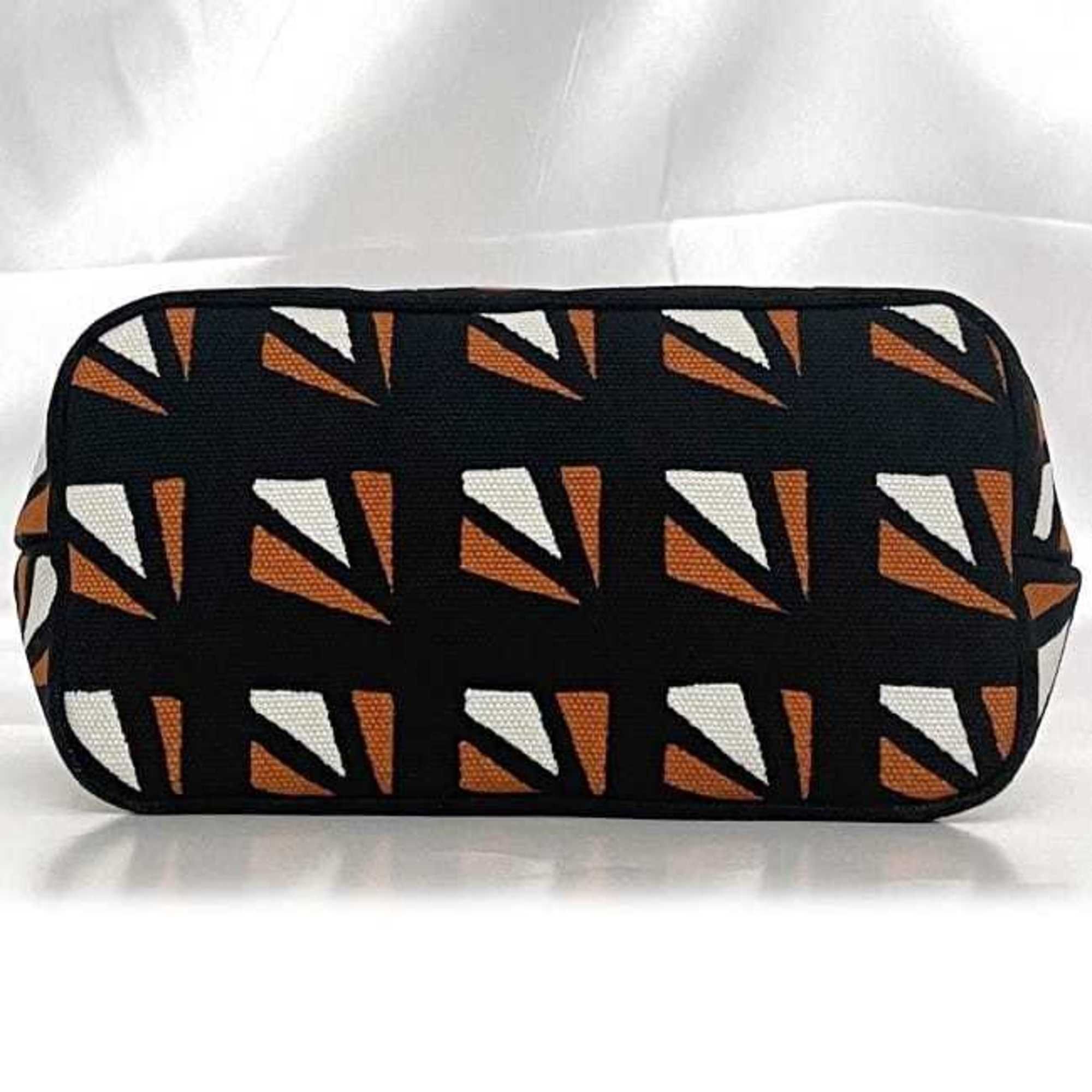 Canvas Leather Pouch (Pre-Owned) - Prada - Modalova