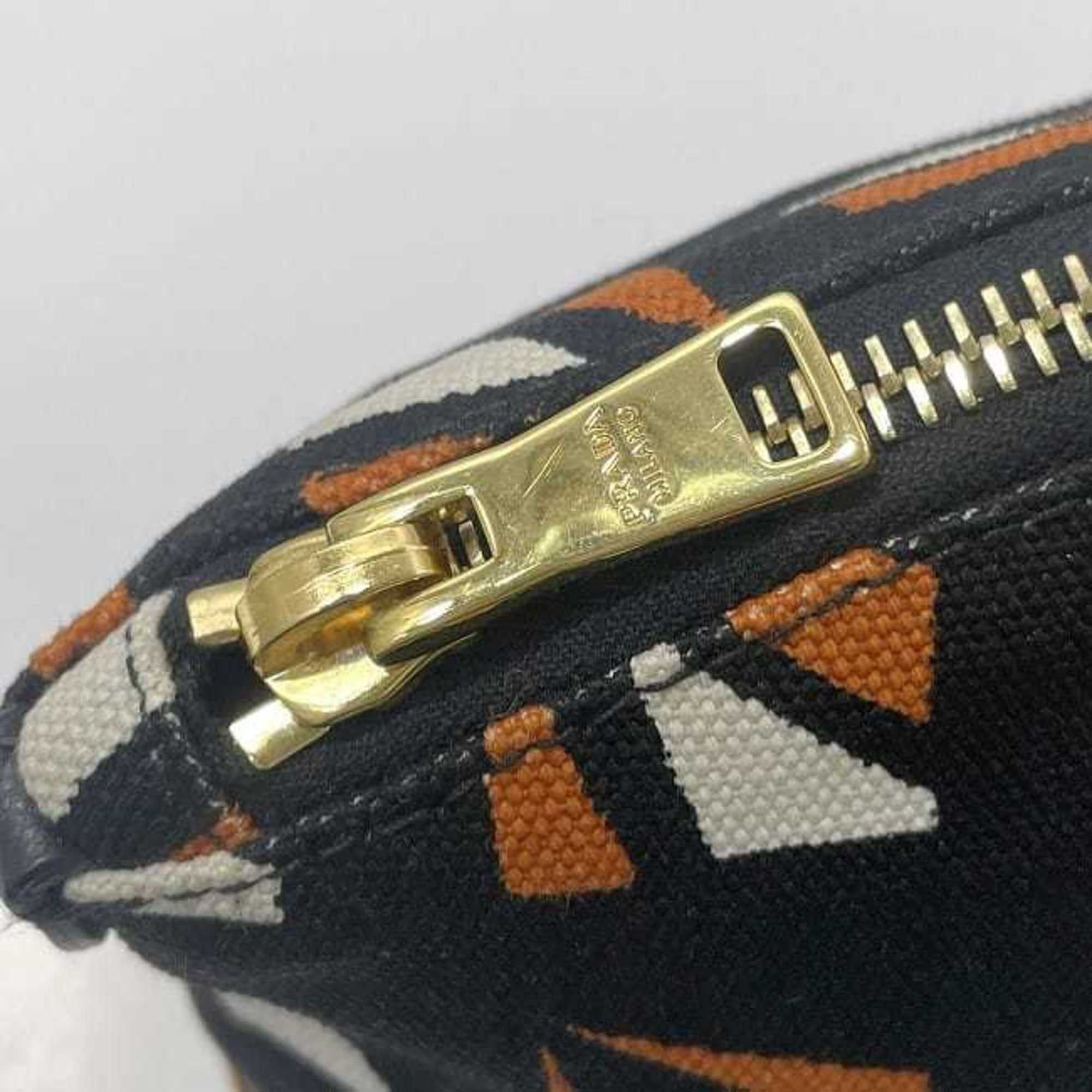 Canvas Leather Pouch (Pre-Owned) - Prada - Modalova