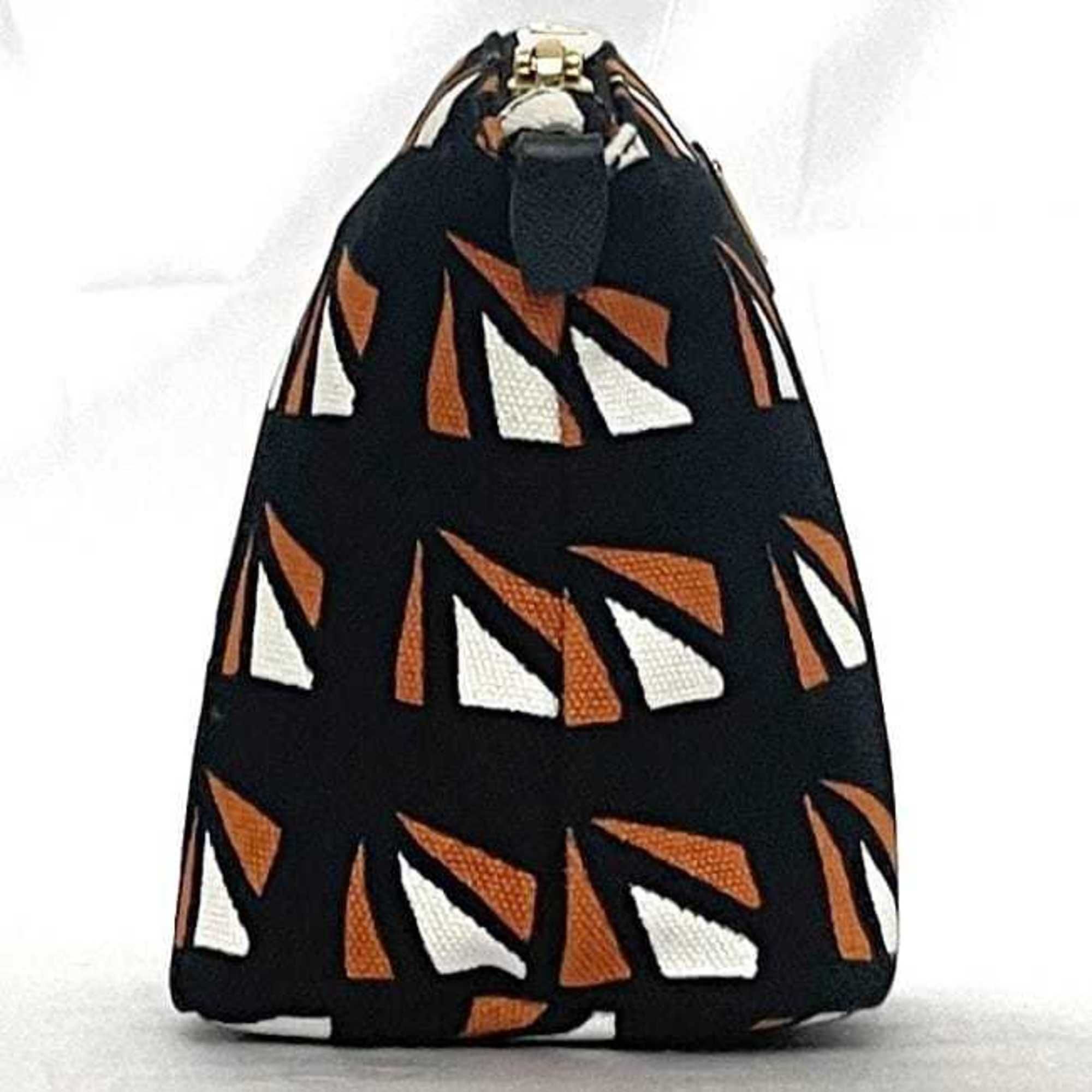 Canvas Leather Pouch (Pre-Owned) - Prada - Modalova
