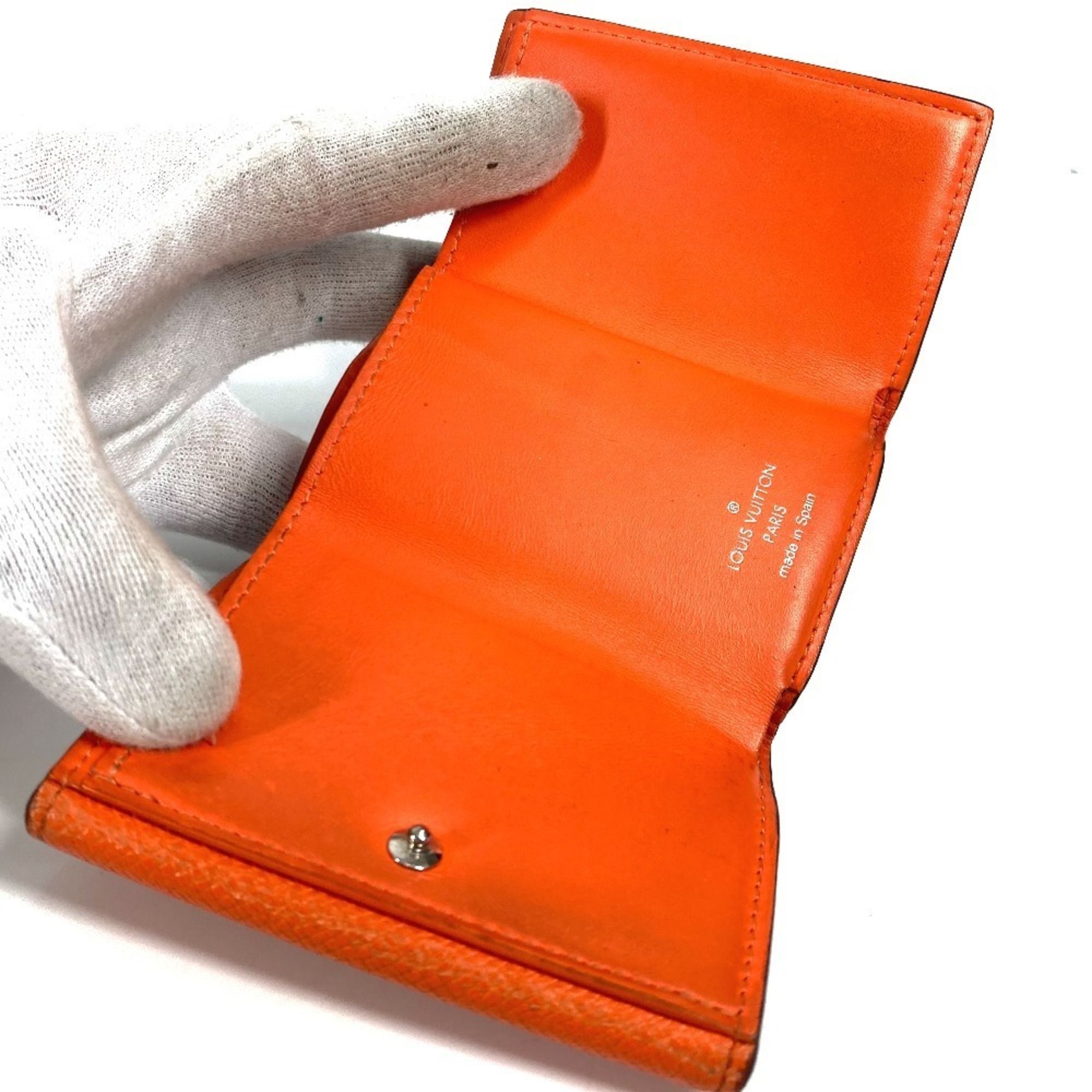 Taigarama Taiga Leather Monogram Wallet (Tri-Fold) (Pre-Owned) - Louis Vuitton - Modalova