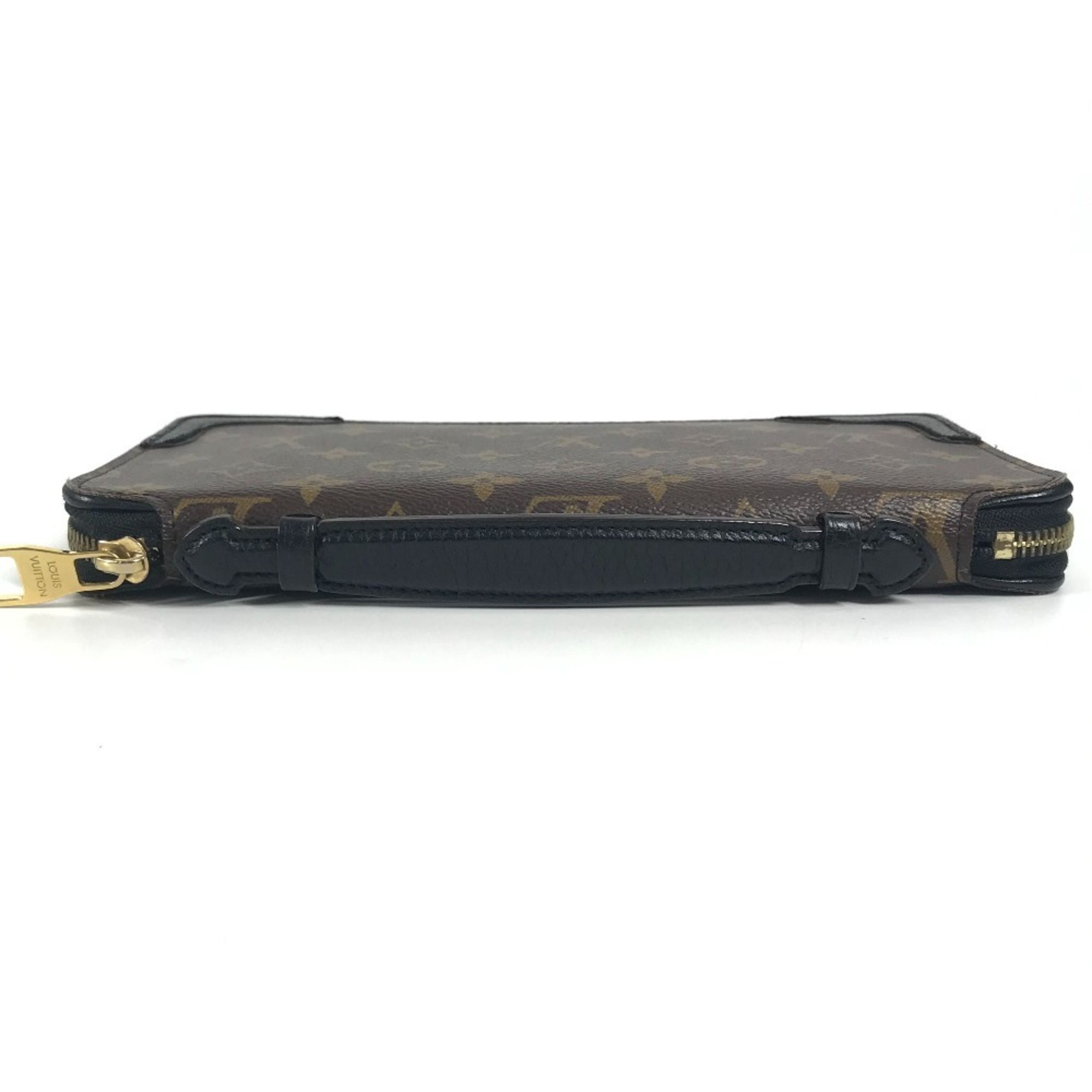 Monogram Monogram Leather Pouch (Pre-Owned) - Louis Vuitton - Modalova