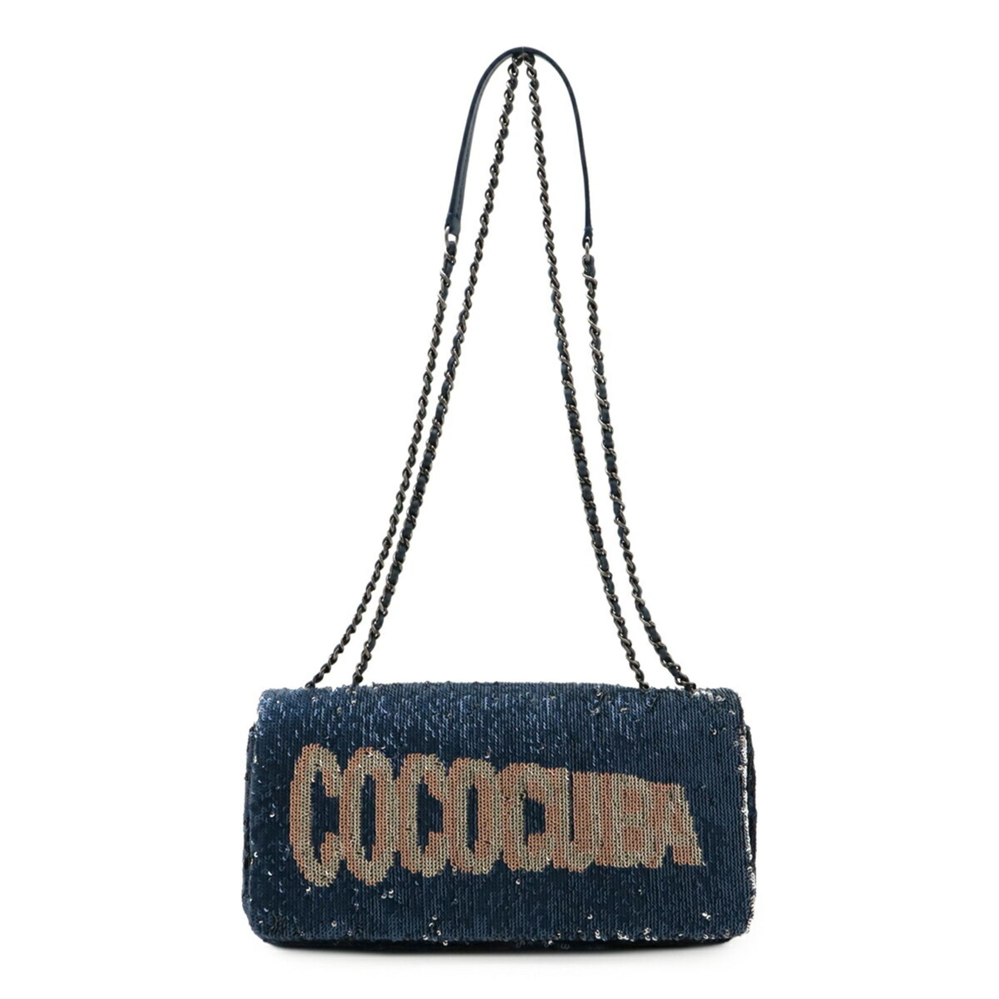 Spangles Leather Shoulder Bag (Pre-Owned) - Chanel - Modalova