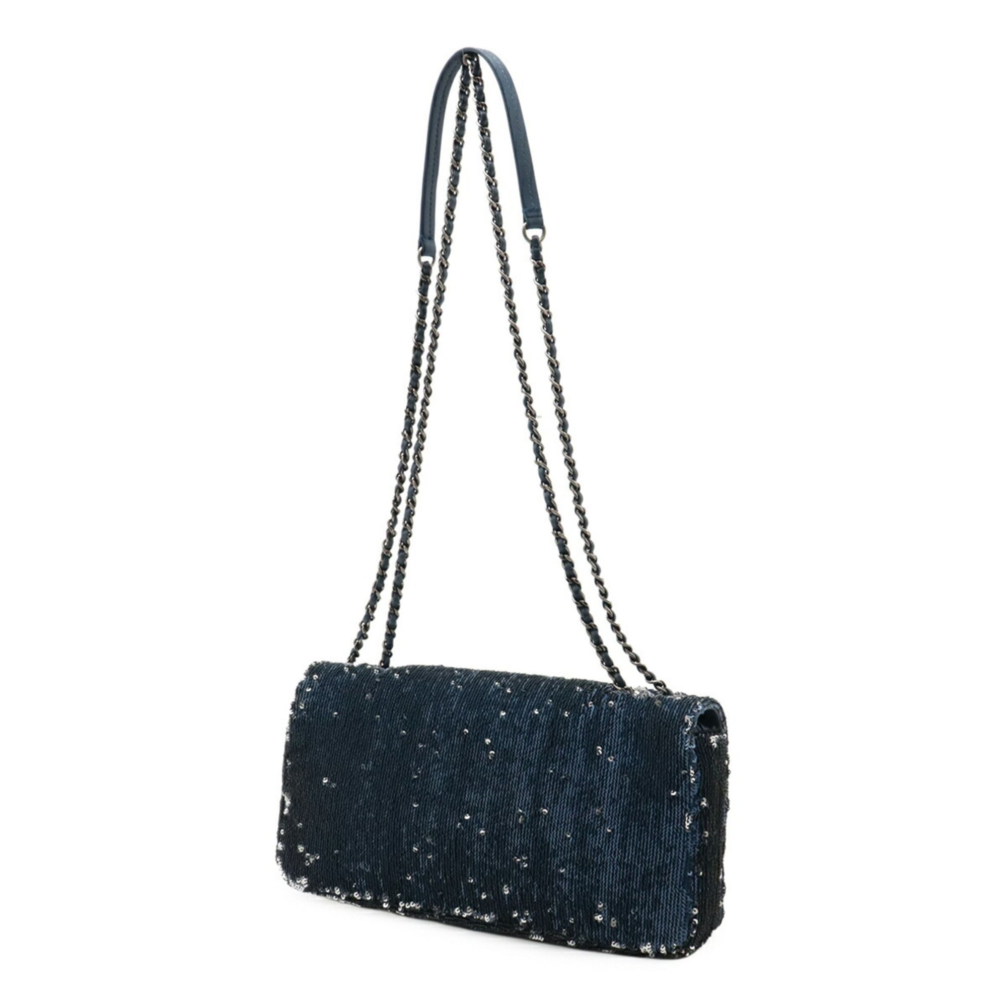 Spangles Leather Shoulder Bag (Pre-Owned) - Chanel - Modalova