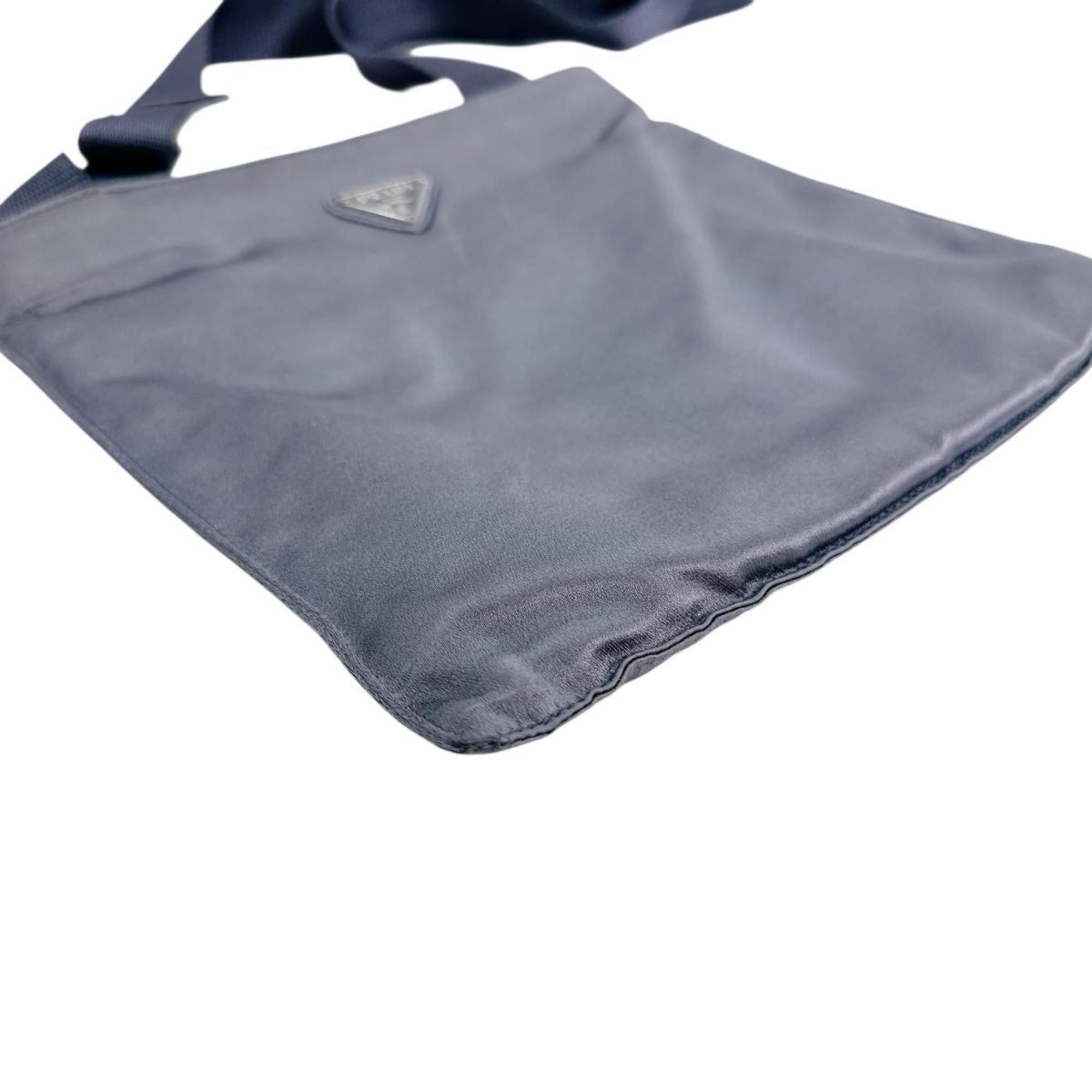 Satin Pochette Shoulder Bag (Pre-Owned) - Prada - Modalova
