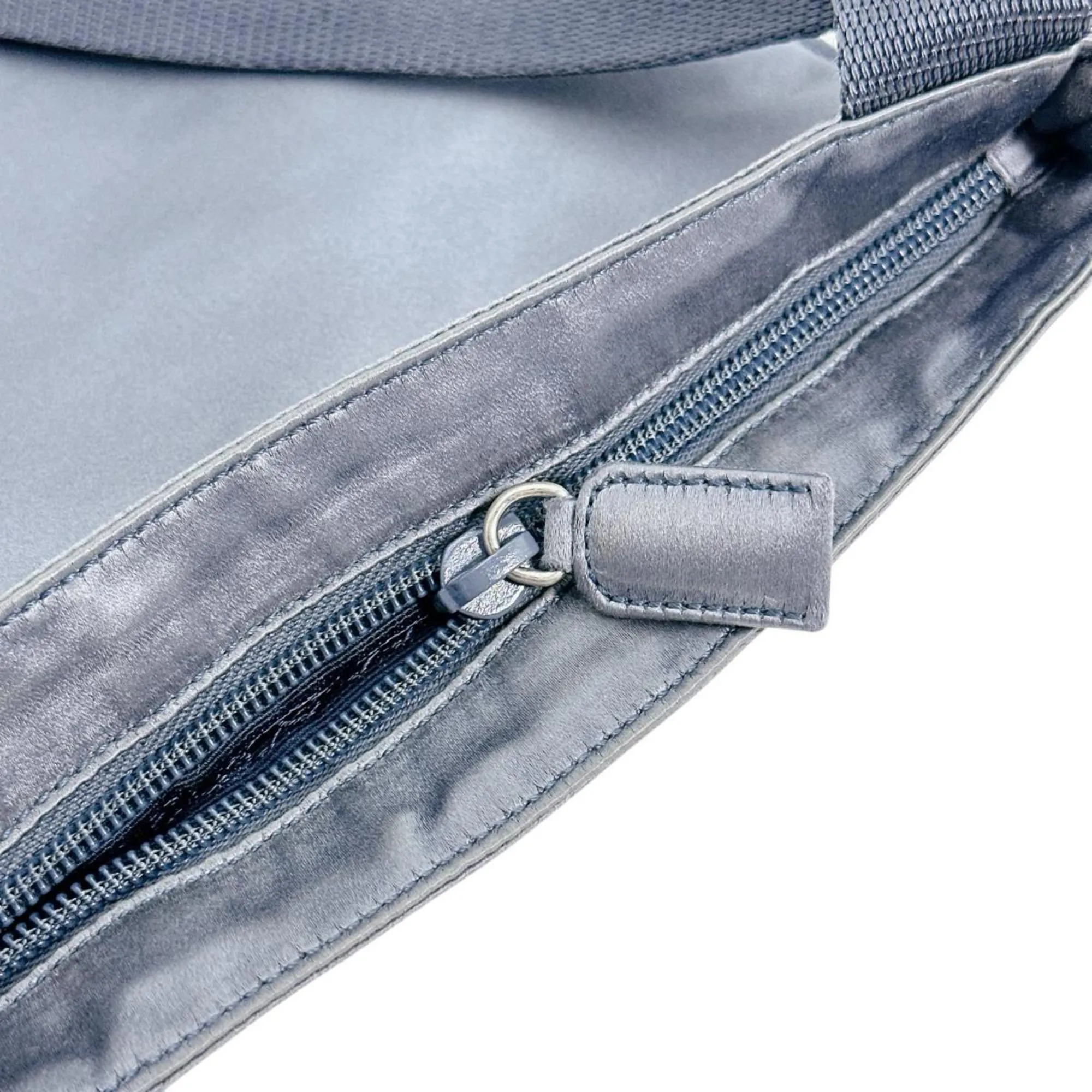 Satin Pochette Shoulder Bag (Pre-Owned) - Prada - Modalova