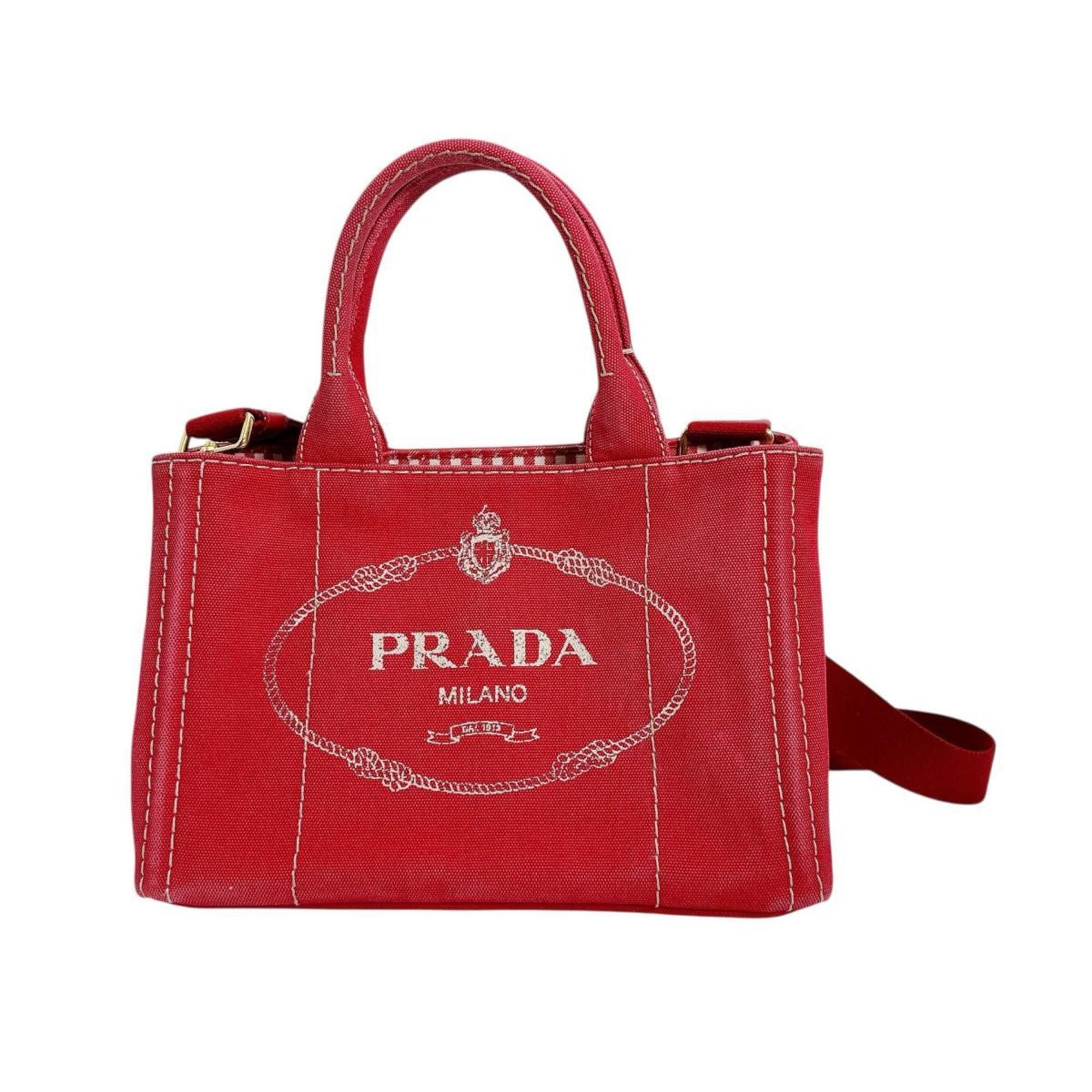 Canvas Tote Bag (Pre-Owned) - Prada - Modalova