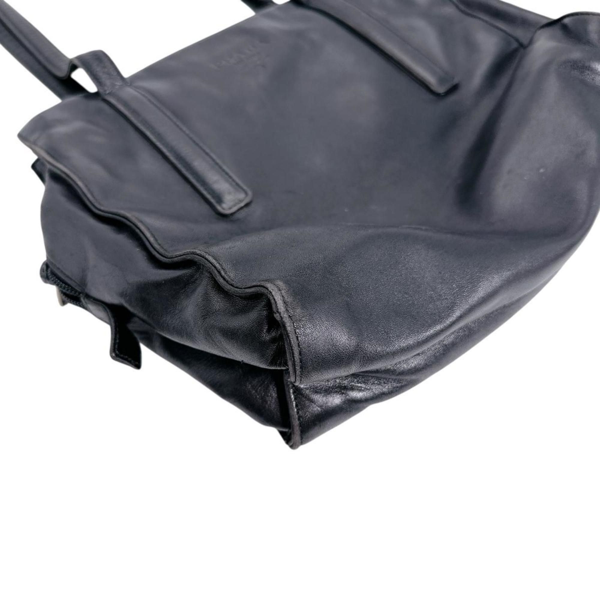 Leather Tote Bag (Pre-Owned) - Prada - Modalova