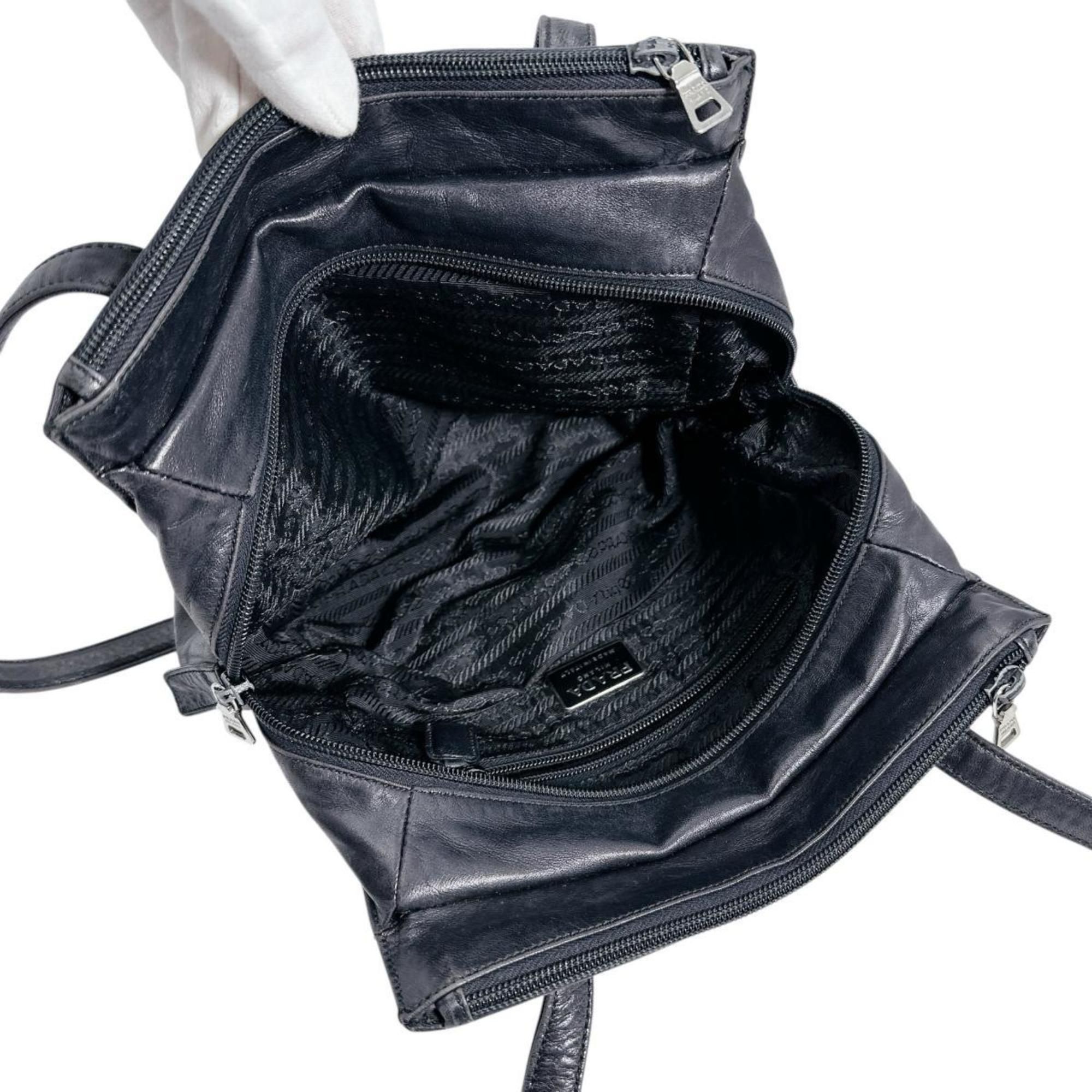 Leather Tote Bag (Pre-Owned) - Prada - Modalova