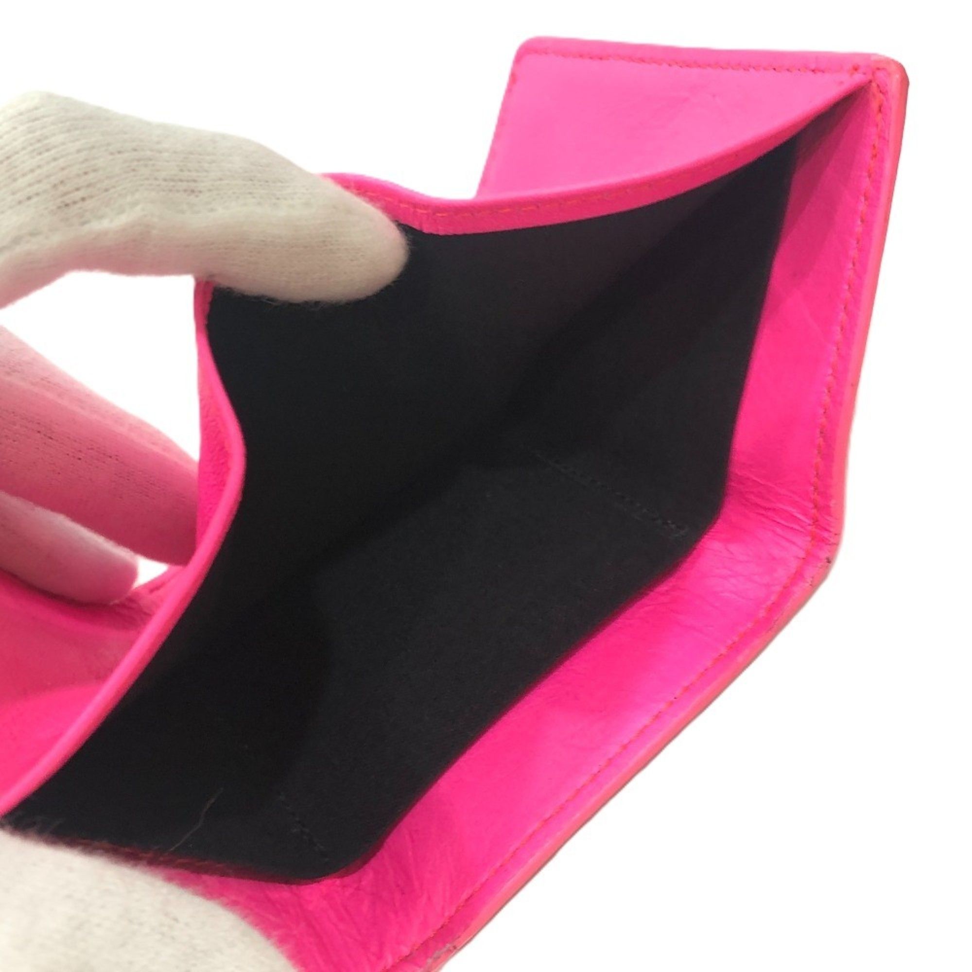 Leather Wallet (Tri-Fold) (Pre-Owned) - Balenciaga - Modalova