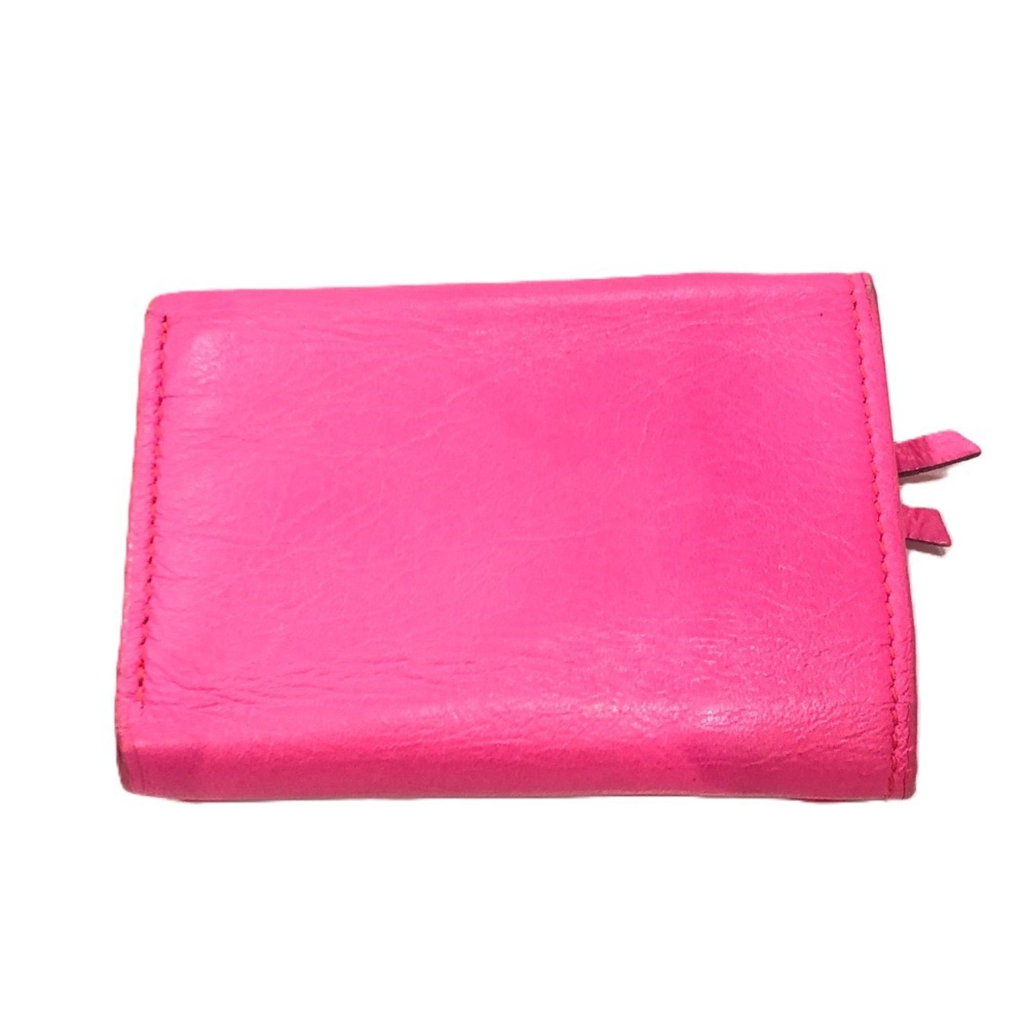 Leather Wallet (Tri-Fold) (Pre-Owned) - Balenciaga - Modalova