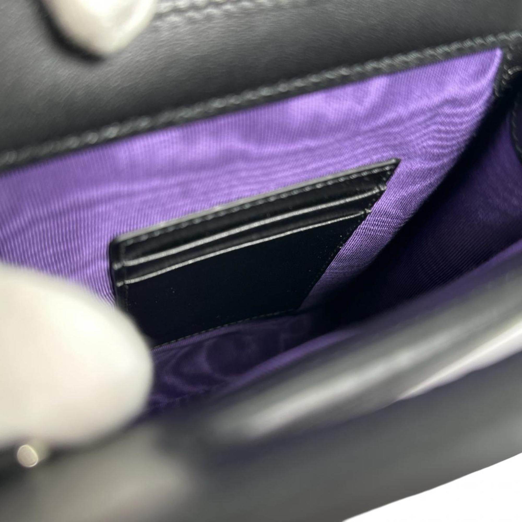 Nylon Leather Shoulder Bag (Pre-Owned) - Gucci - Modalova