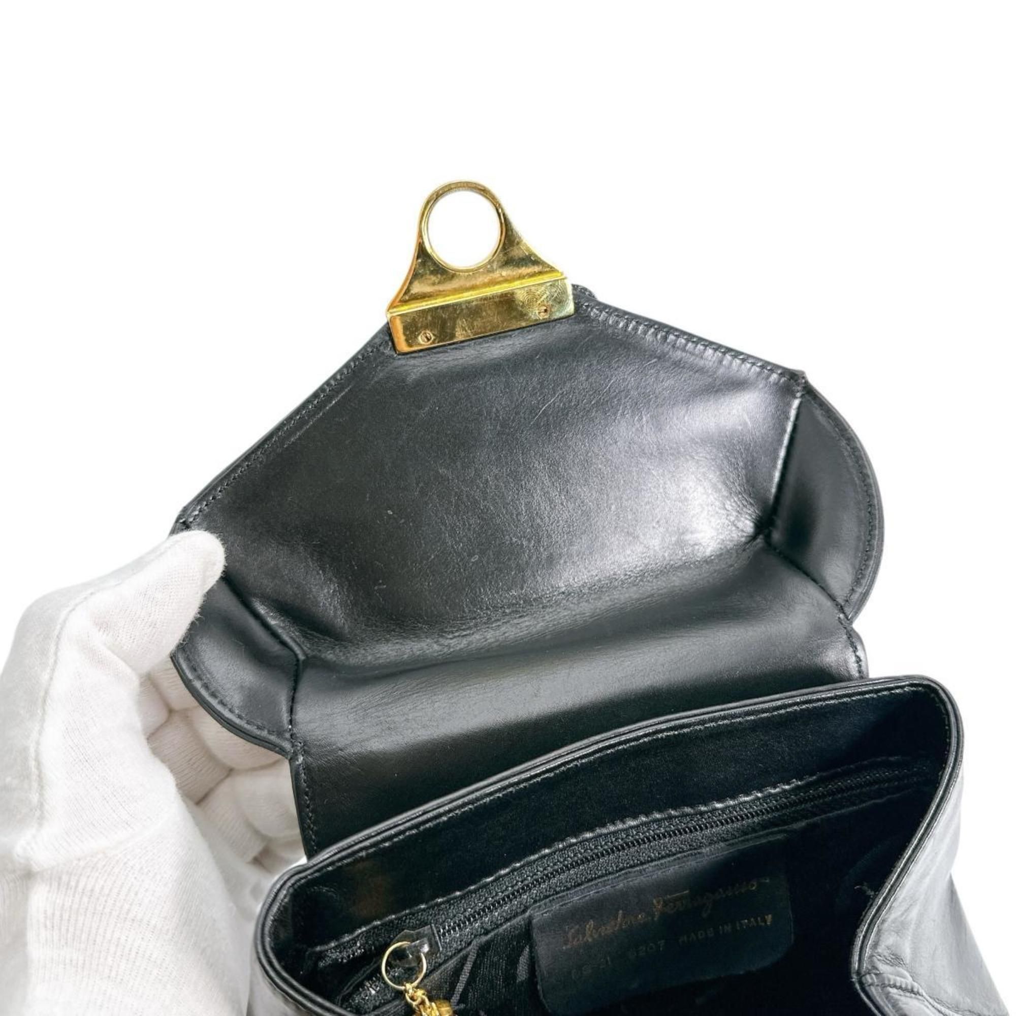 Leather Backpack (Pre-Owned) - Salvatore Ferragamo - Modalova