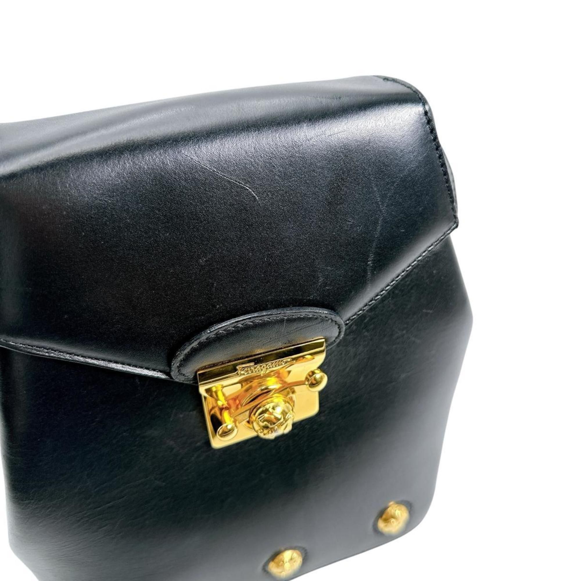 Leather Backpack (Pre-Owned) - Salvatore Ferragamo - Modalova