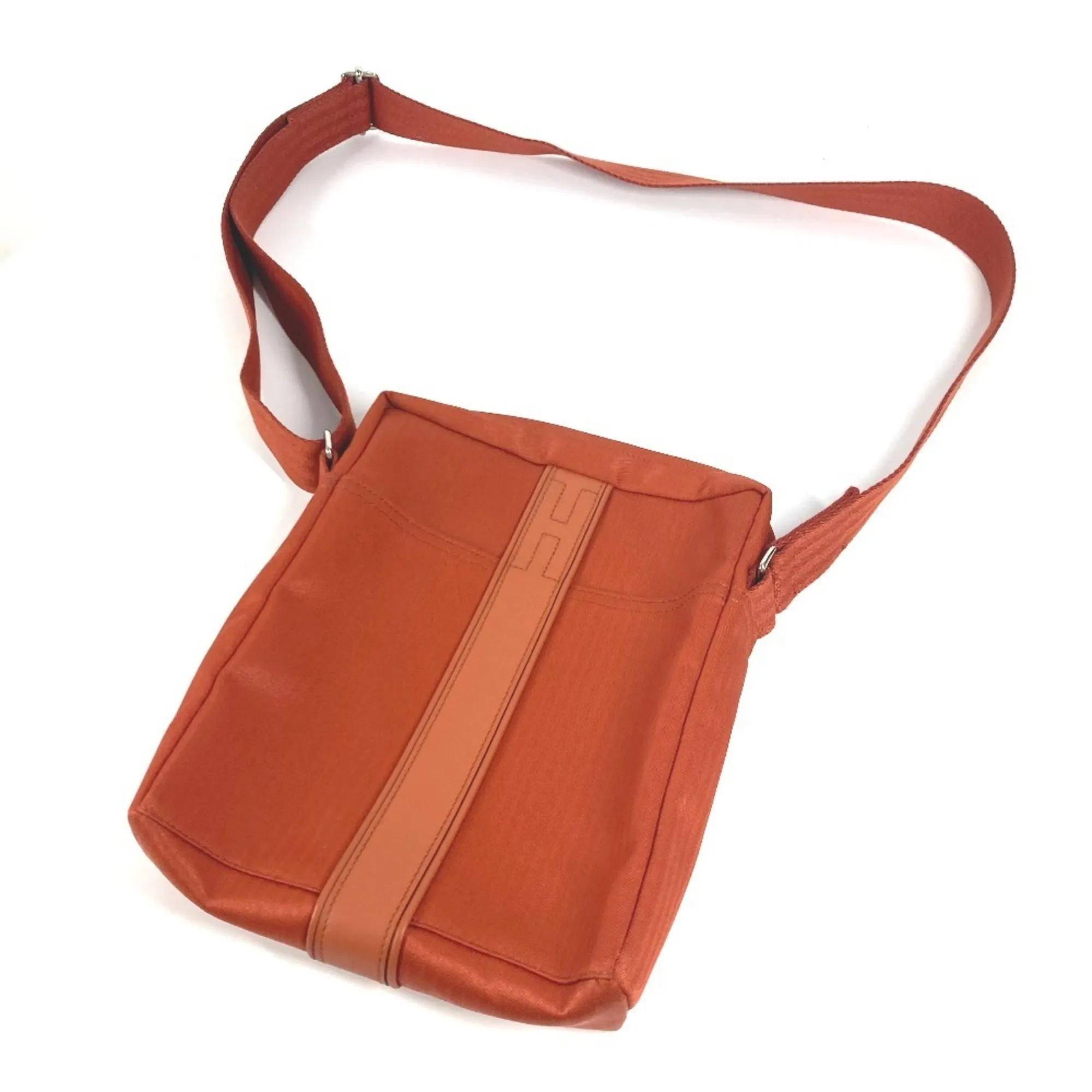 Acapulco Nylon Canvas Pochette Shoulder Bag (Pre-Owned) - Hermes - Modalova