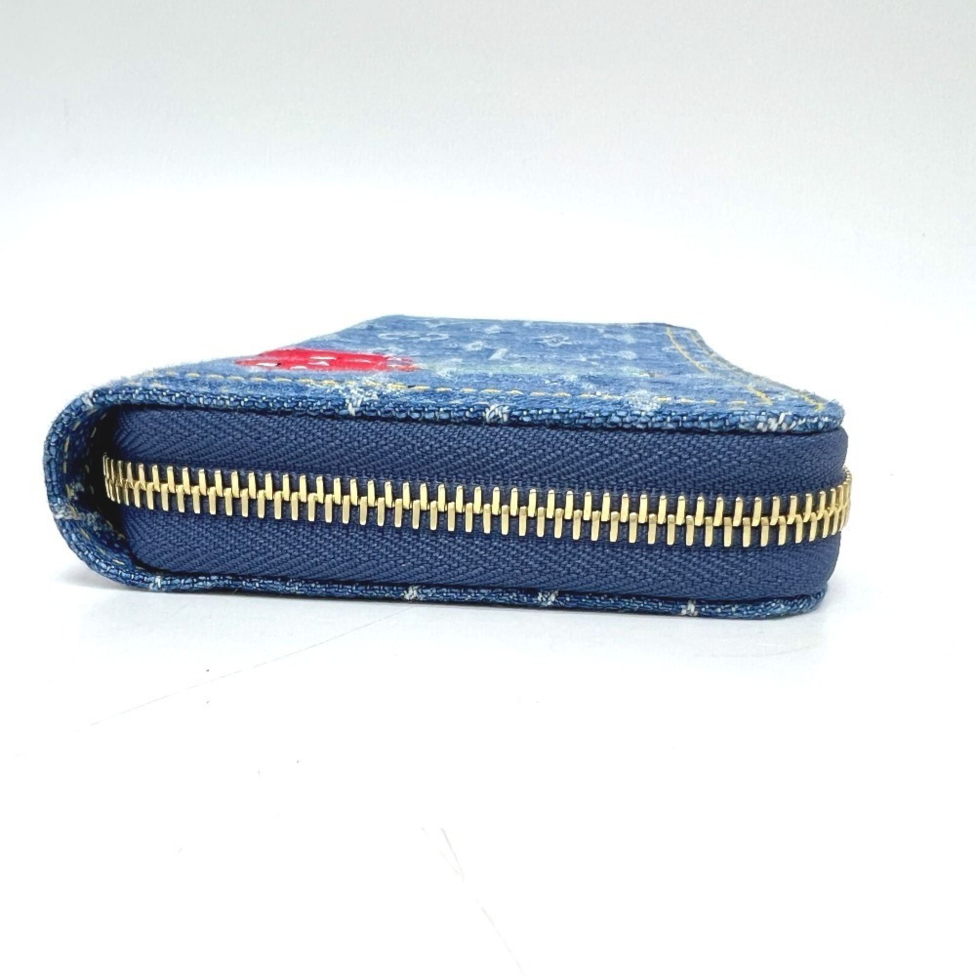 Monogram Denim Monogram Denim Long Wallet (Bi-Fold) (Pre-Owned) - Louis Vuitton - Modalova