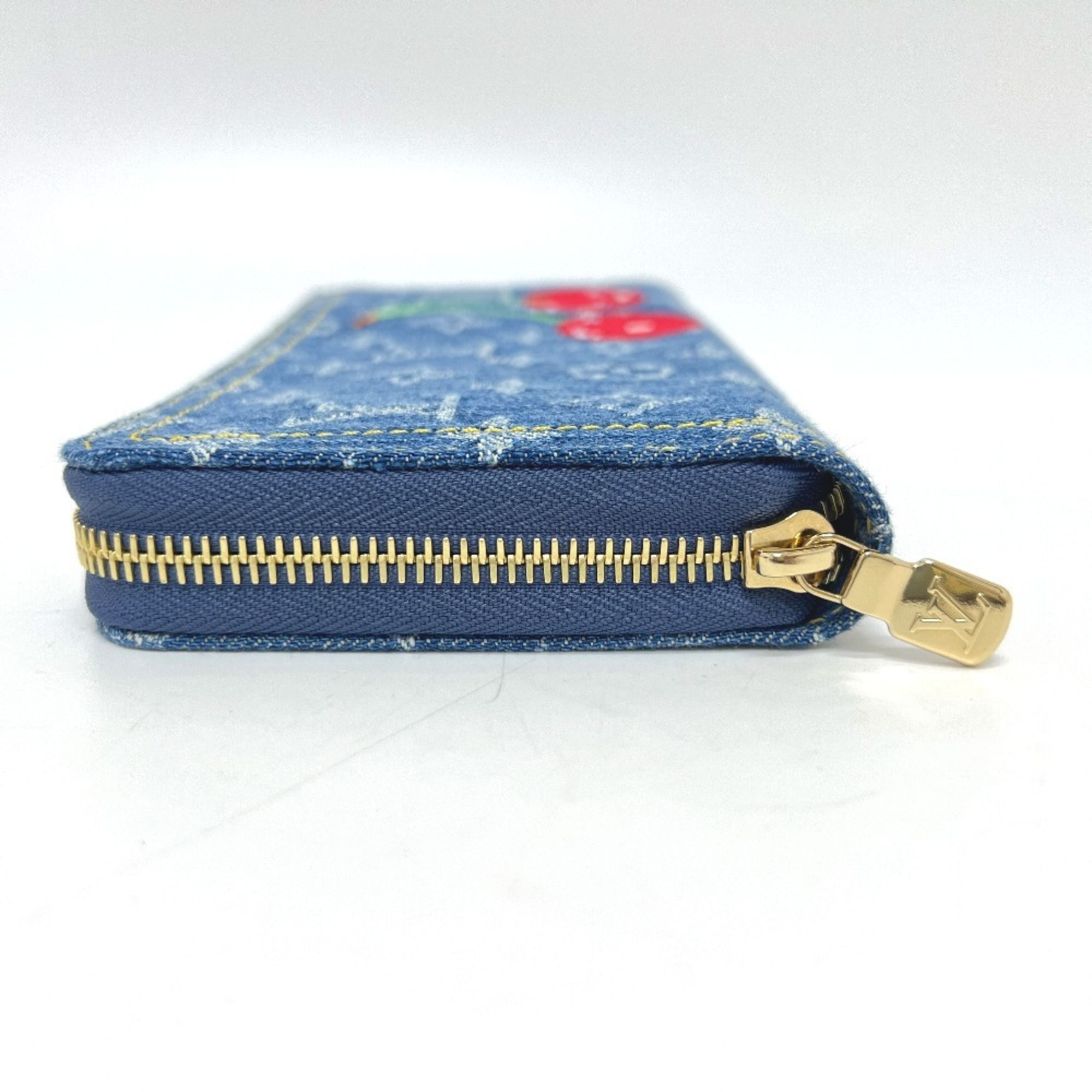 Monogram Denim Monogram Denim Long Wallet (Bi-Fold) (Pre-Owned) - Louis Vuitton - Modalova