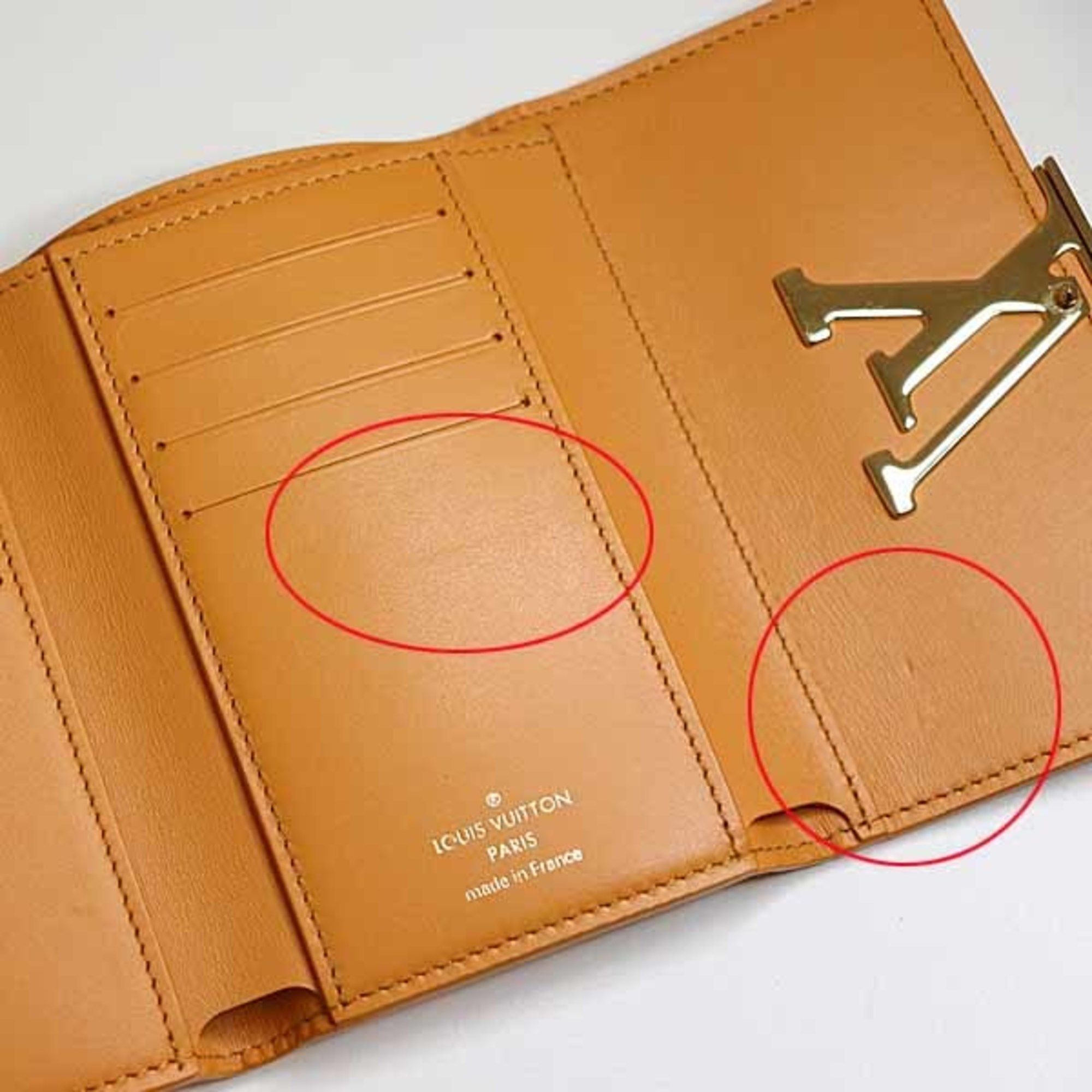 Leather Wallet (Tri-Fold) (Pre-Owned) - Louis Vuitton - Modalova