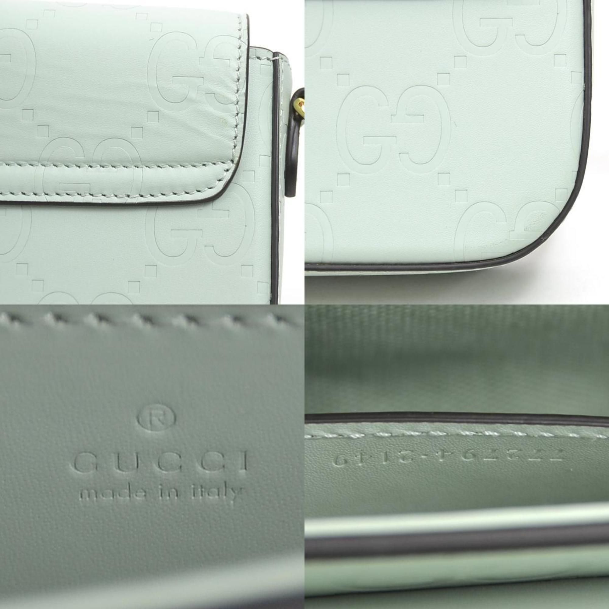Leather Shoulder Bag (Pre-Owned) - Gucci - Modalova