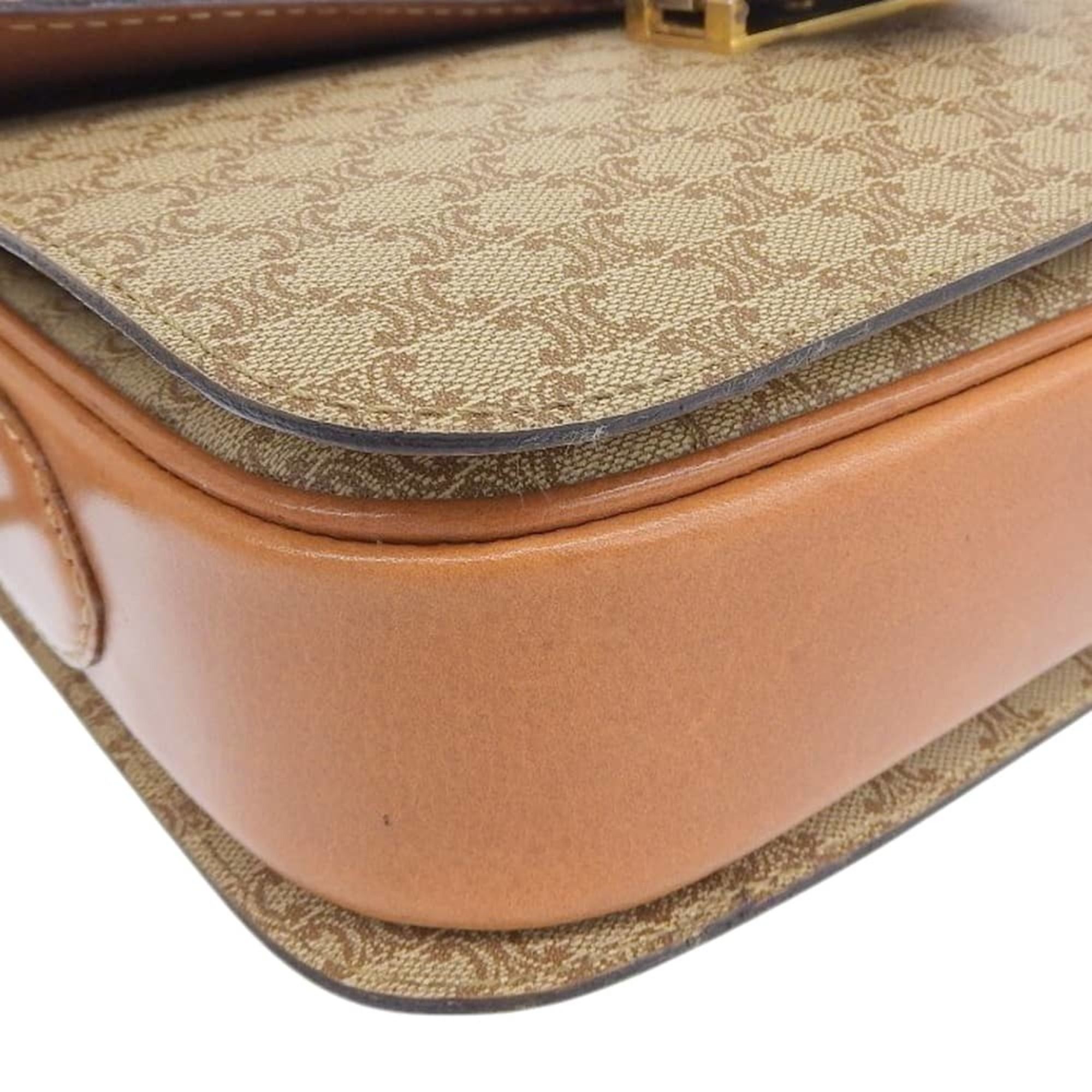 Macadam Coated Canvas Shoulder Bag (Pre-Owned) - Celine - Modalova